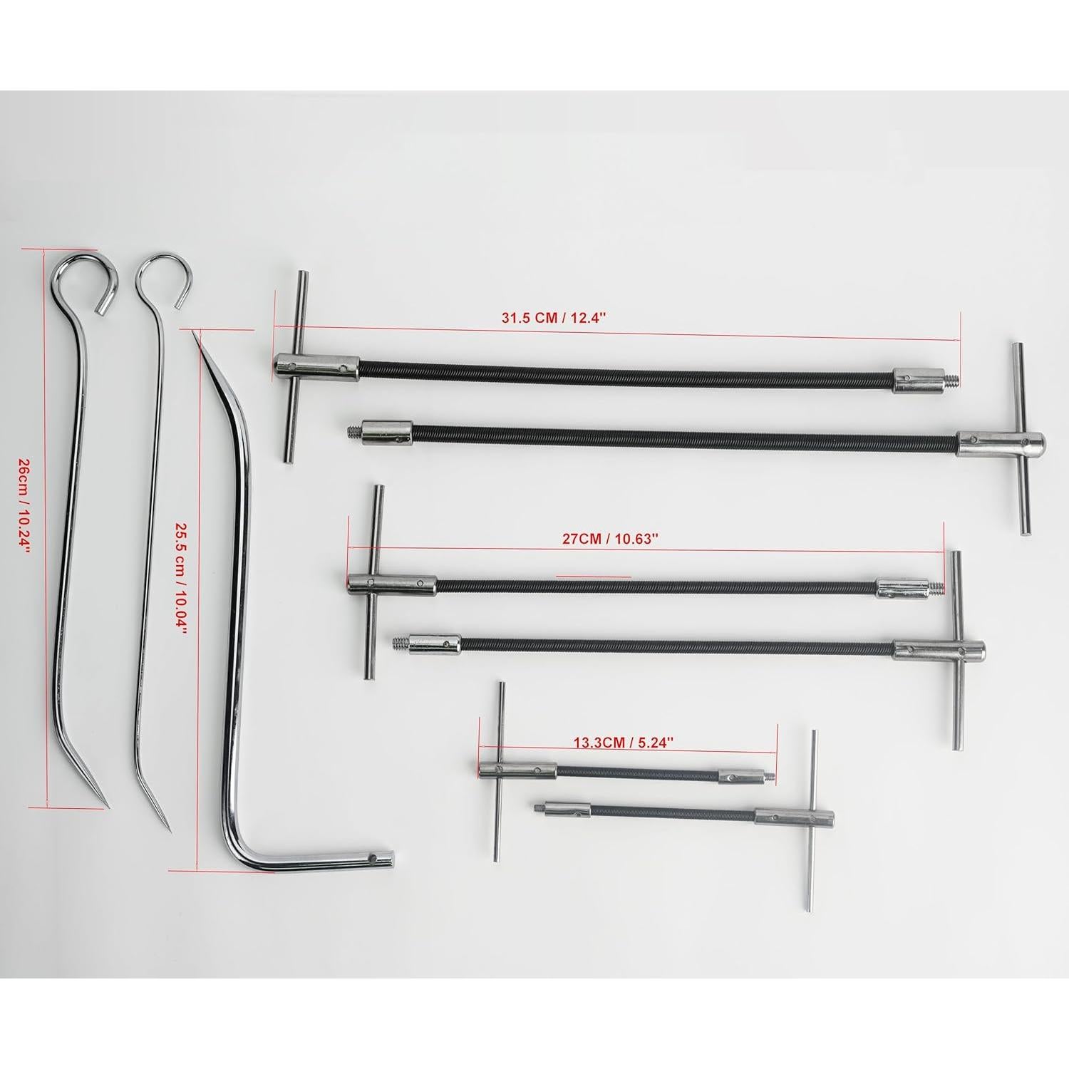 Juego de Extractores de Empaque Mefape 23 Piezas Acero
