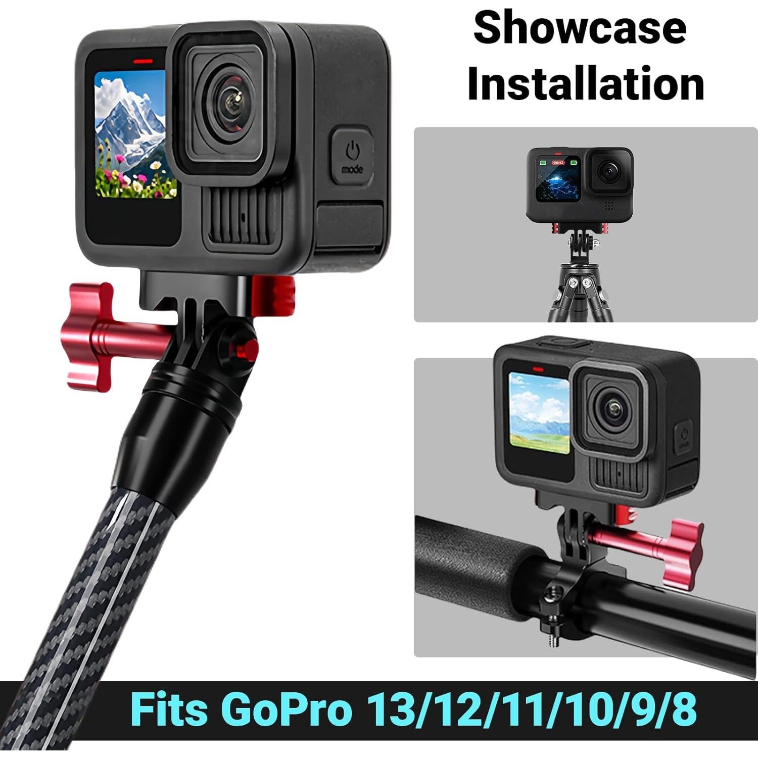 Soporte de cierre magnético SRUIM para Gopro Hero 8-13