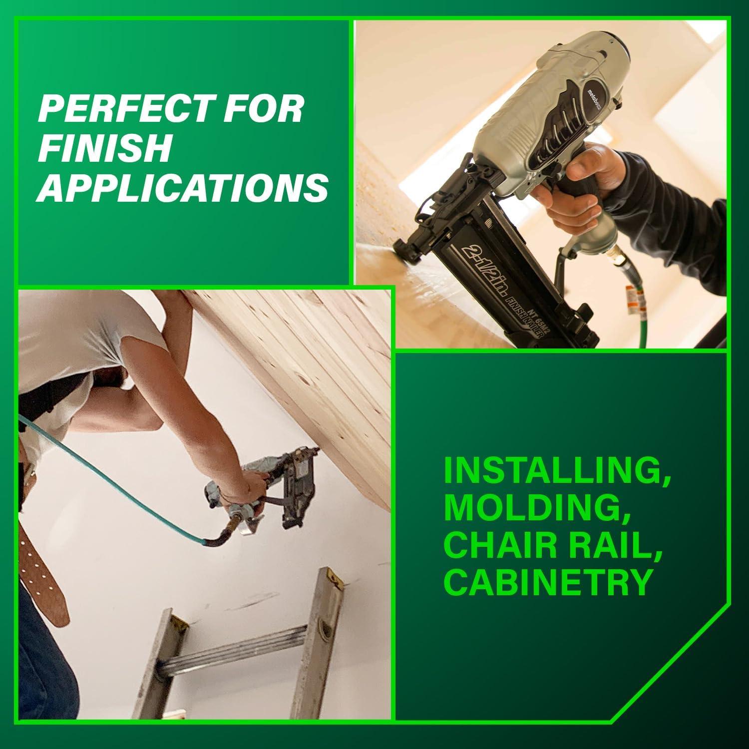 Clavadora de Acabado Metabo HPT NT65M2S 1.6 kg 16 Calibre