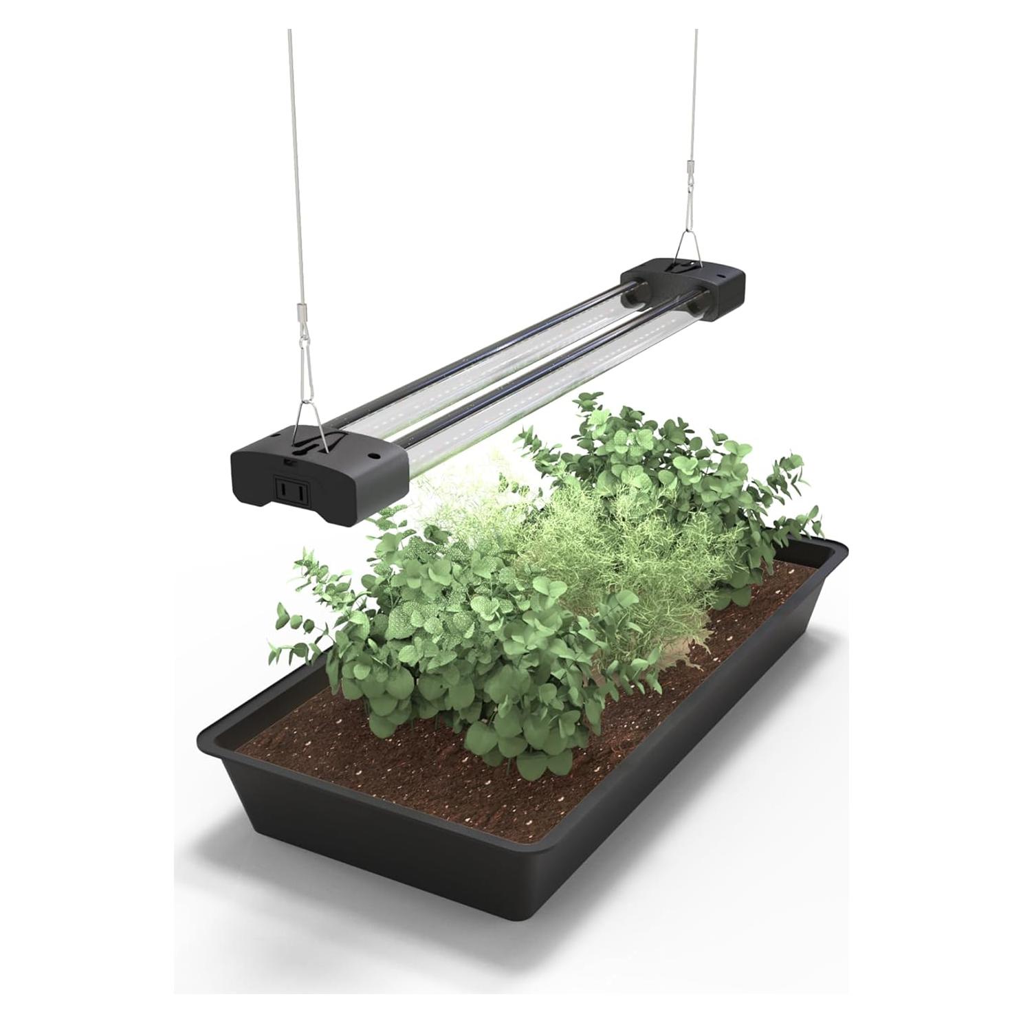 Luz de Cultivo LED BoostGro 61 cm Espectro Completo Negro