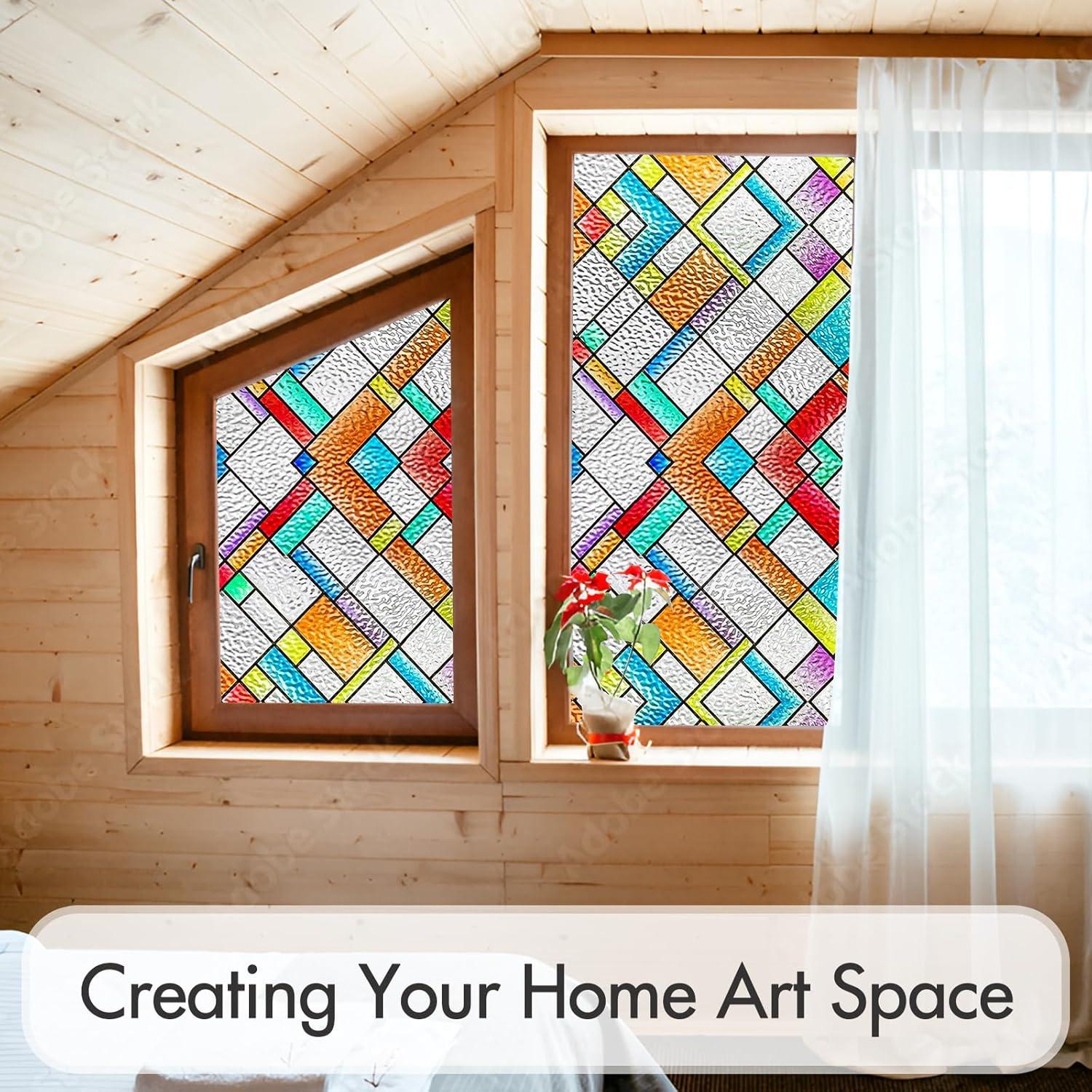 Película de Privacidad SUNBABY 44.5x200 cm Vinilo UV