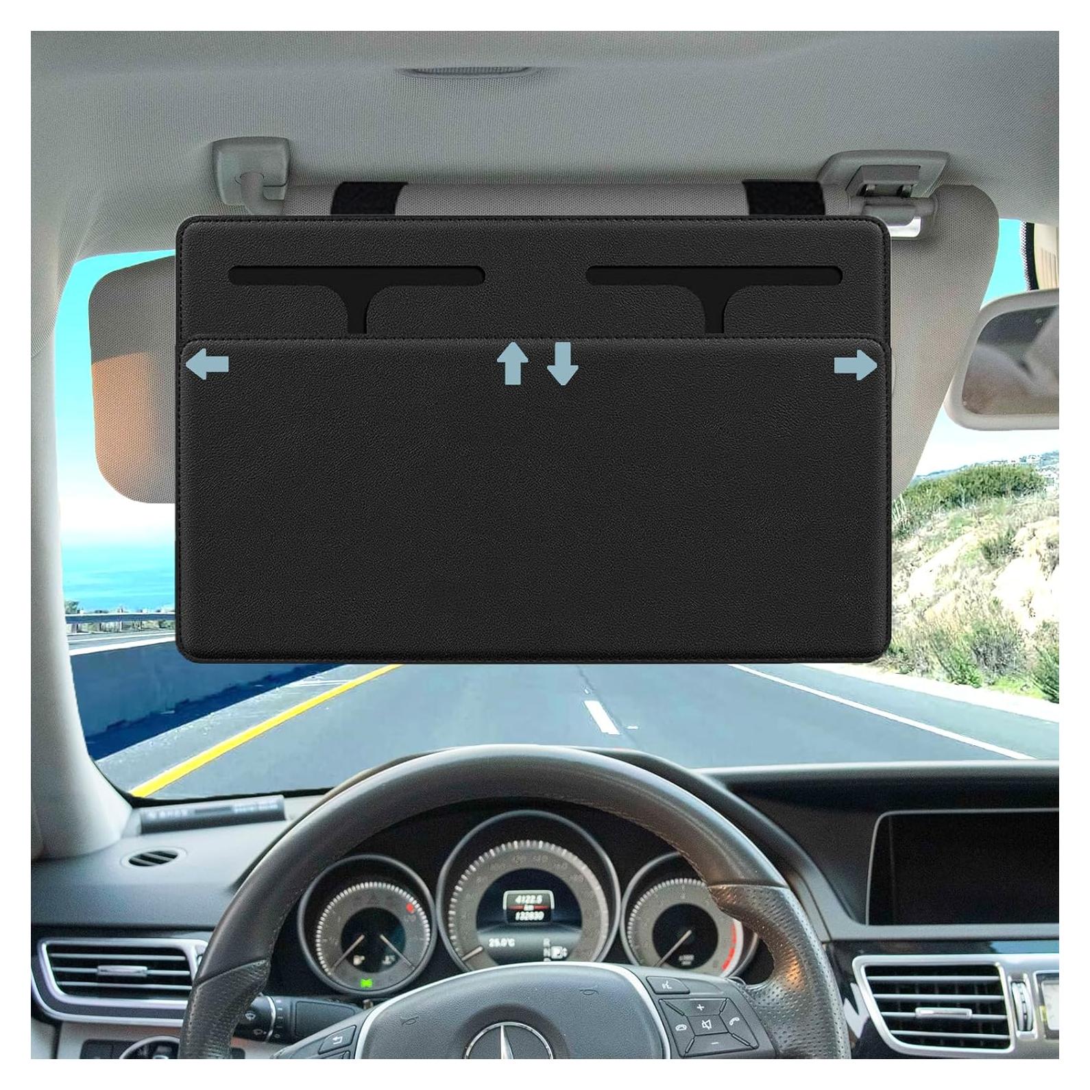 Extensor de Visera Solar NAZZO Negro para Coche Universal