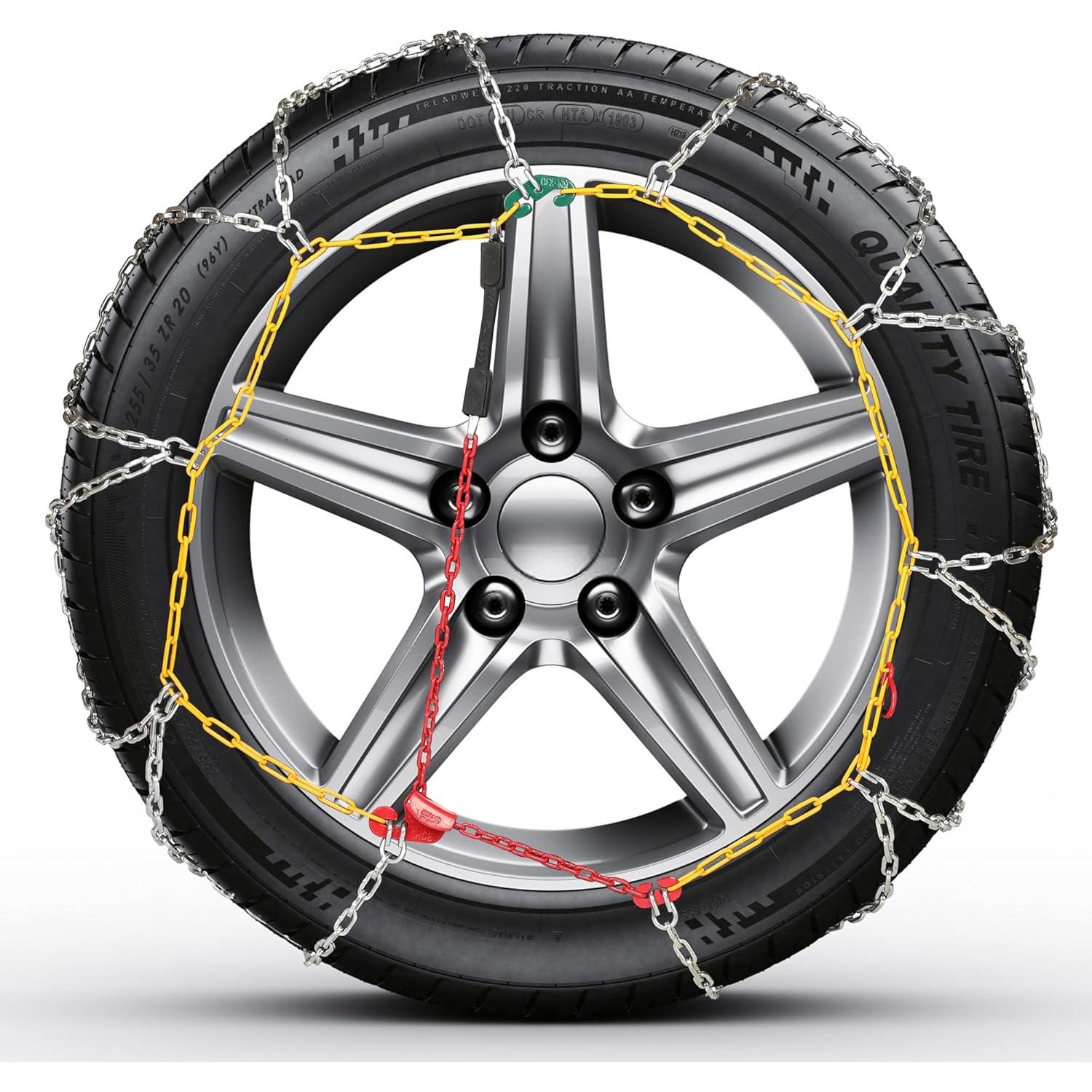 Cadenas de Nieve Coco Bird KN90 Antideslizantes 2 Unidades