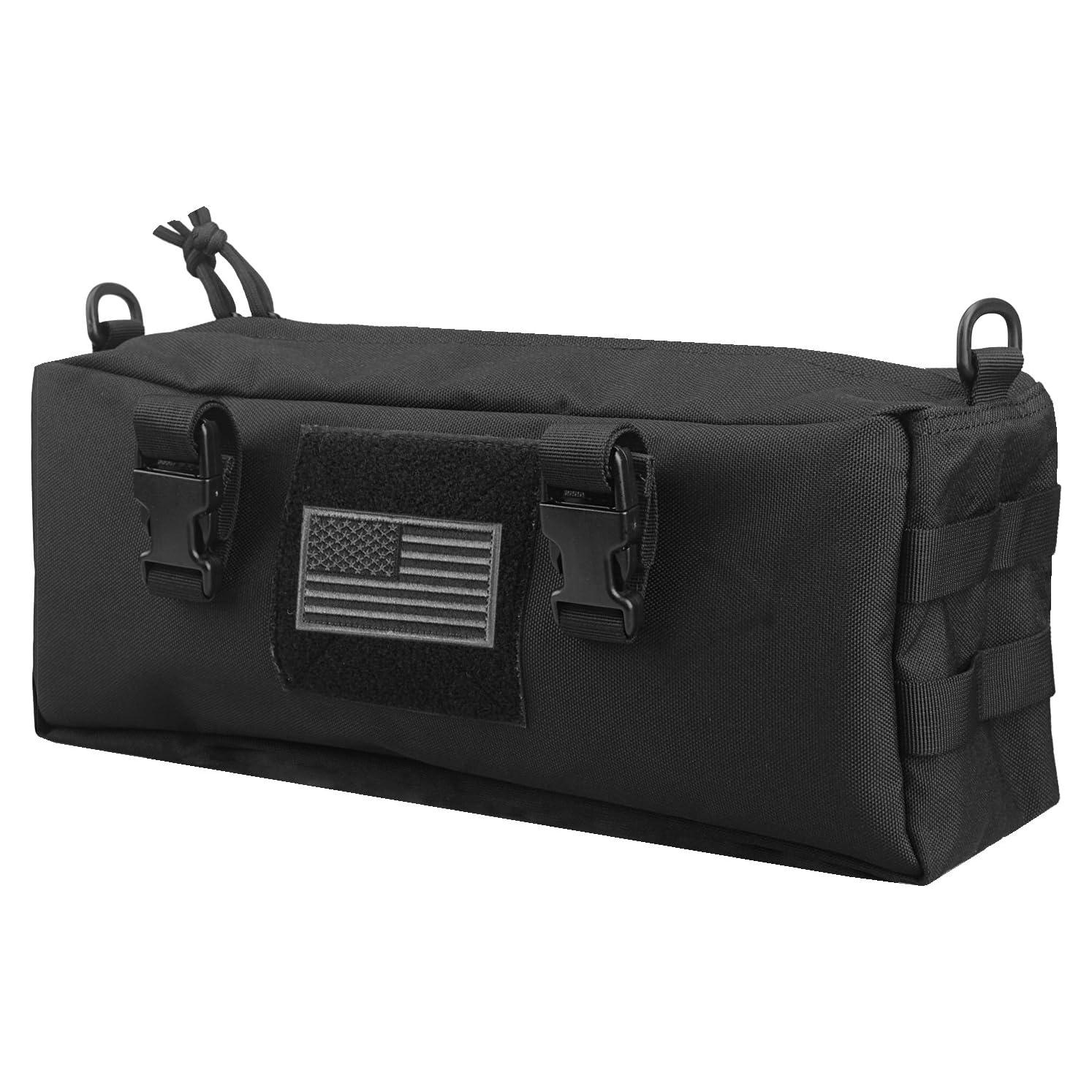 Bolsa Táctica Multiusos AMYIPO 35.5x10.2x15.2cm Negra