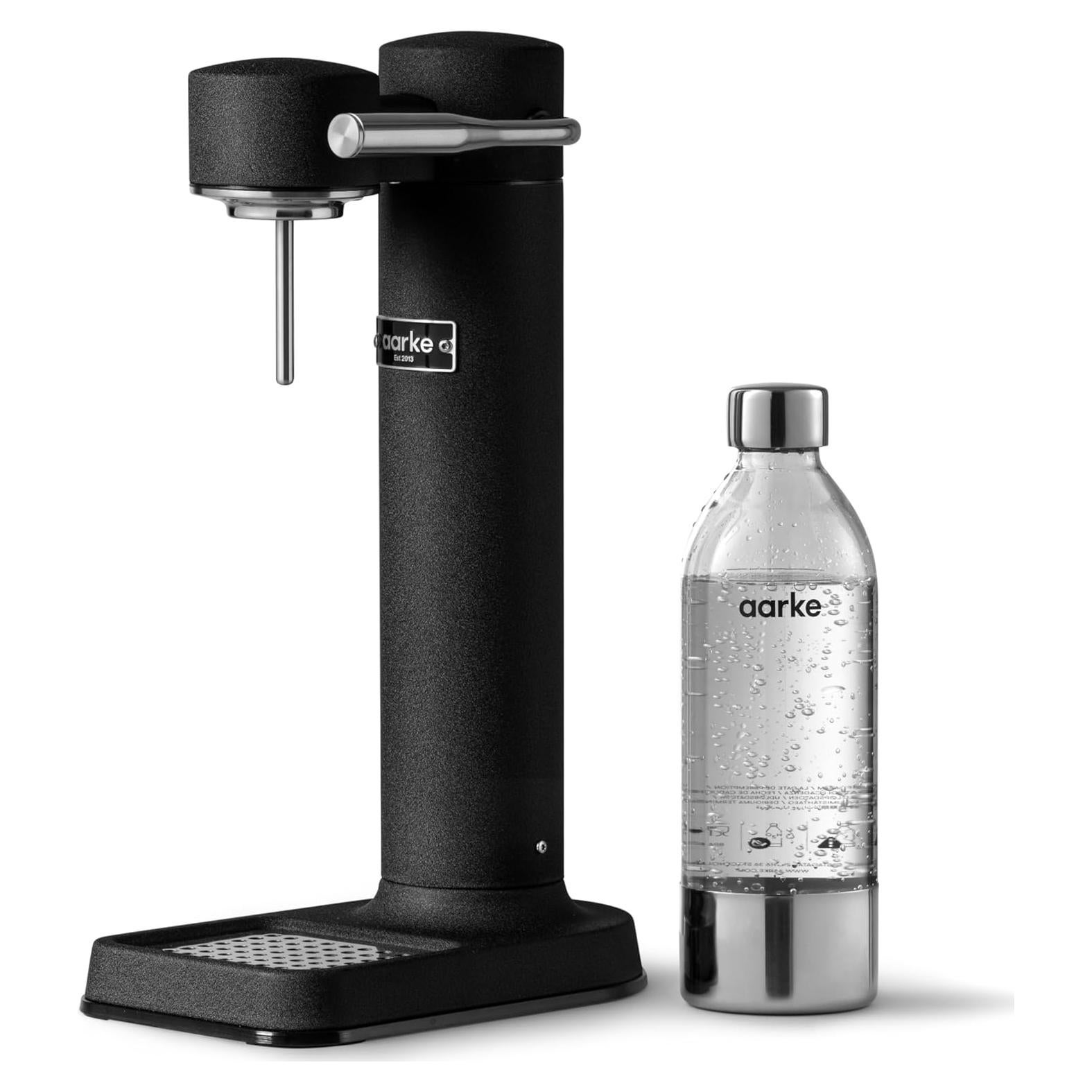 Aarke Carbonator III - Generador de Agua Espumosa 800ml Negro