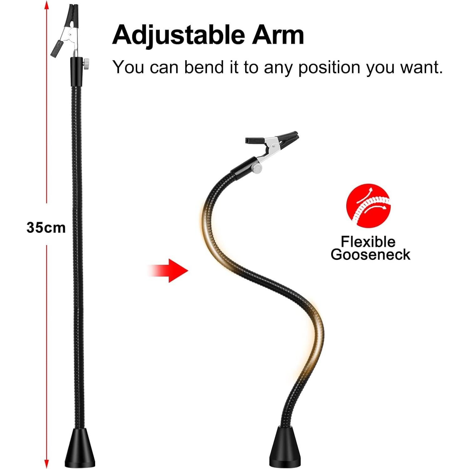 Soporte de Soldadura con Manos Magnéticas NOEVSBIG 2 Brazos