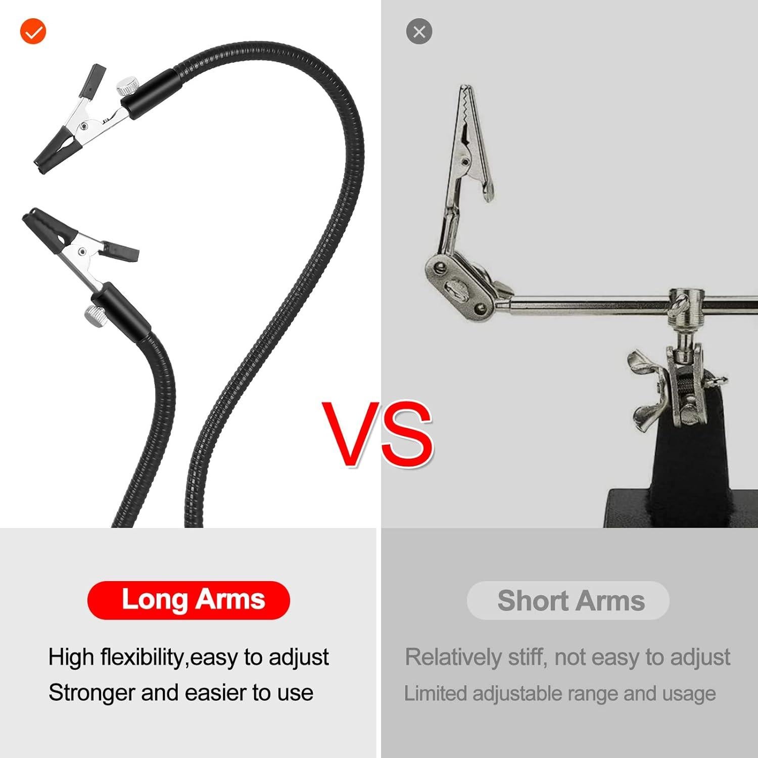 Soporte de Soldadura con Manos Magnéticas NOEVSBIG 2 Brazos