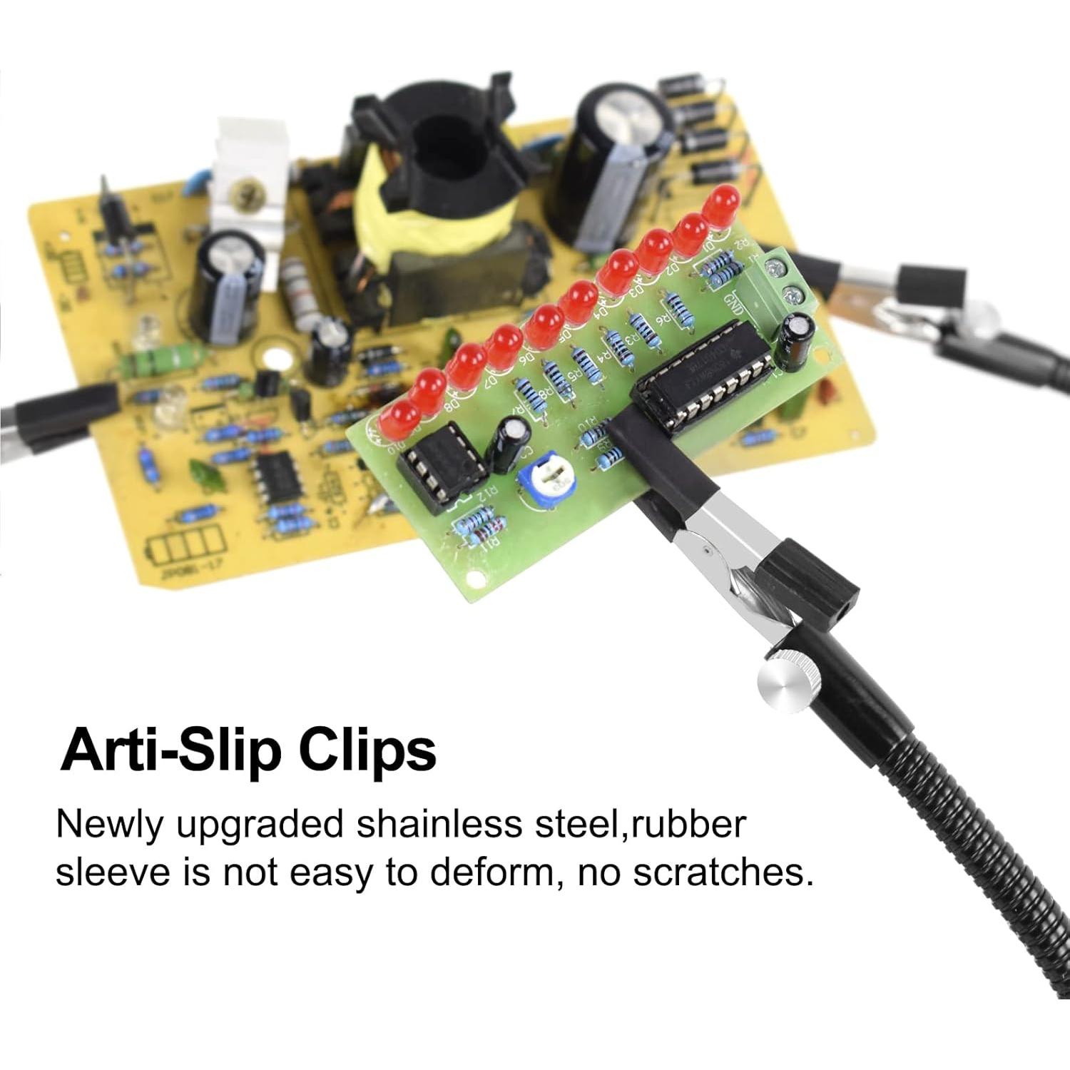 Soporte de Soldadura con Manos Magnéticas NOEVSBIG 2 Brazos