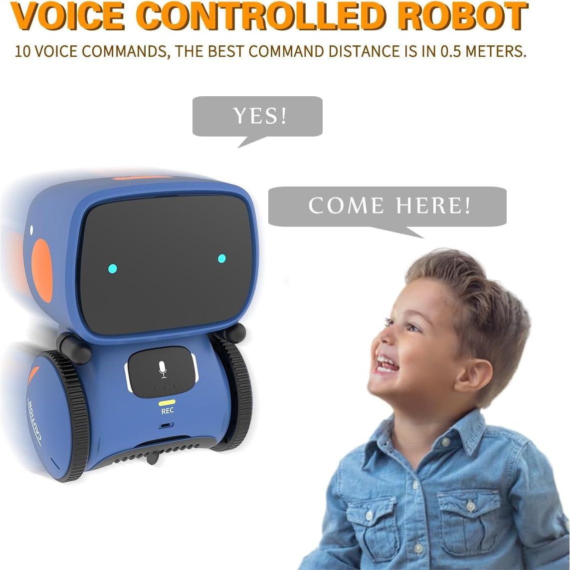 Robot Interactivo 98K Recargable para Niños 3+ Años