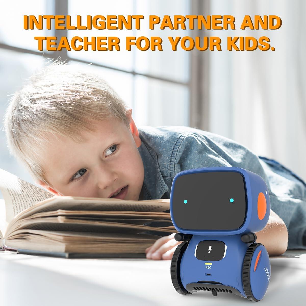 Robot Interactivo 98K Recargable para Niños 3+ Años