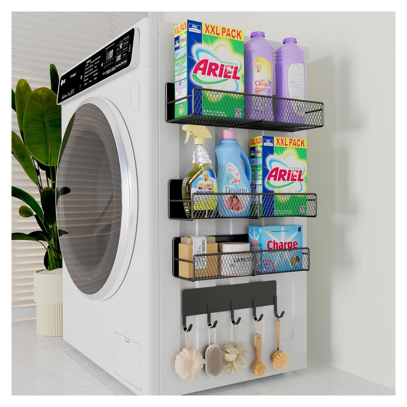 Estantes Magnéticos de Metal DTUQYX - Paquete de 4, 10.16 cm