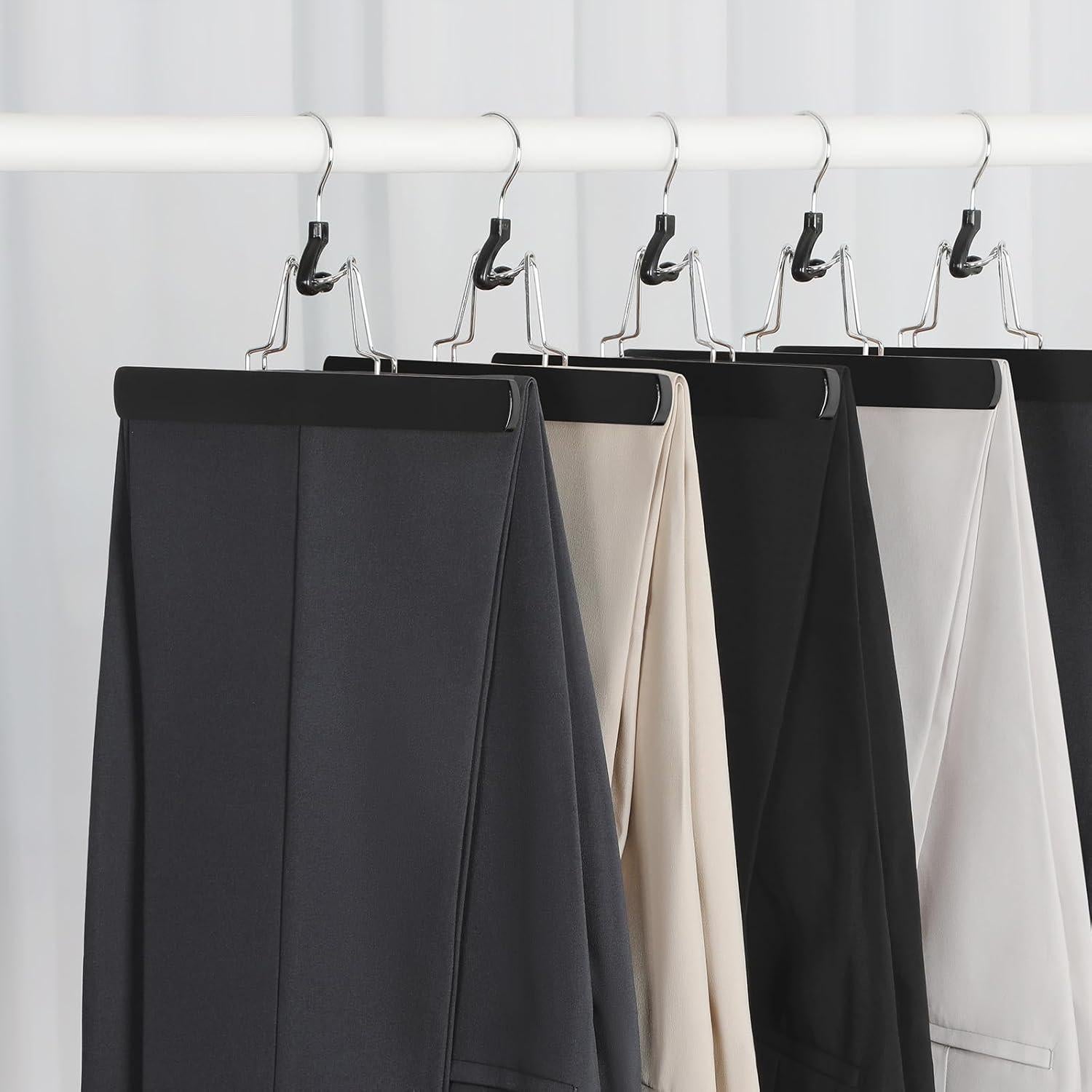 Perchas de Madera Antideslizantes TOPIA HANGER 12 Unidades