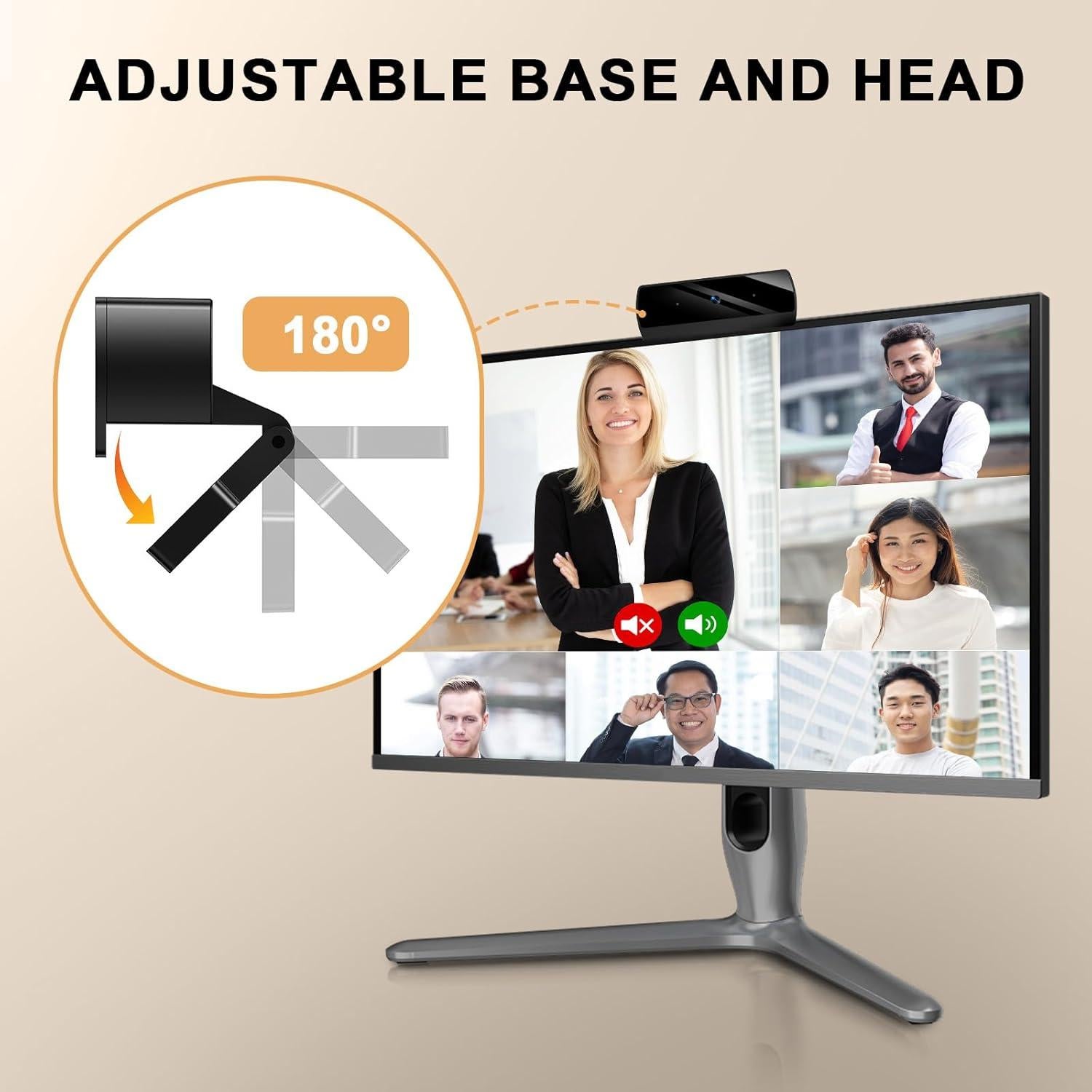 Webcam Full HD 1080P Diccik K1 con Micrófono y USB