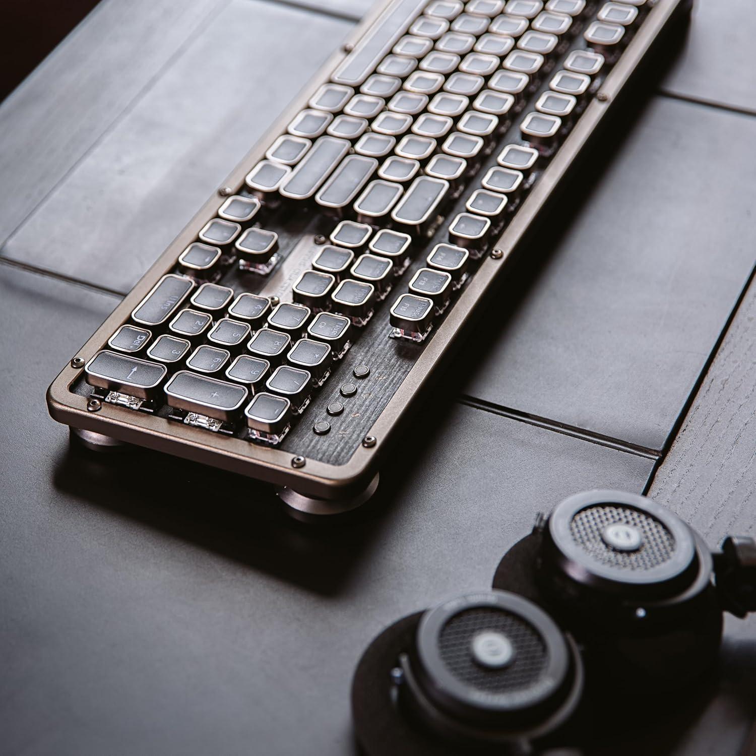 Teclado Mecánico Azio RC Prestige Bluetooth 5.0 Ébano