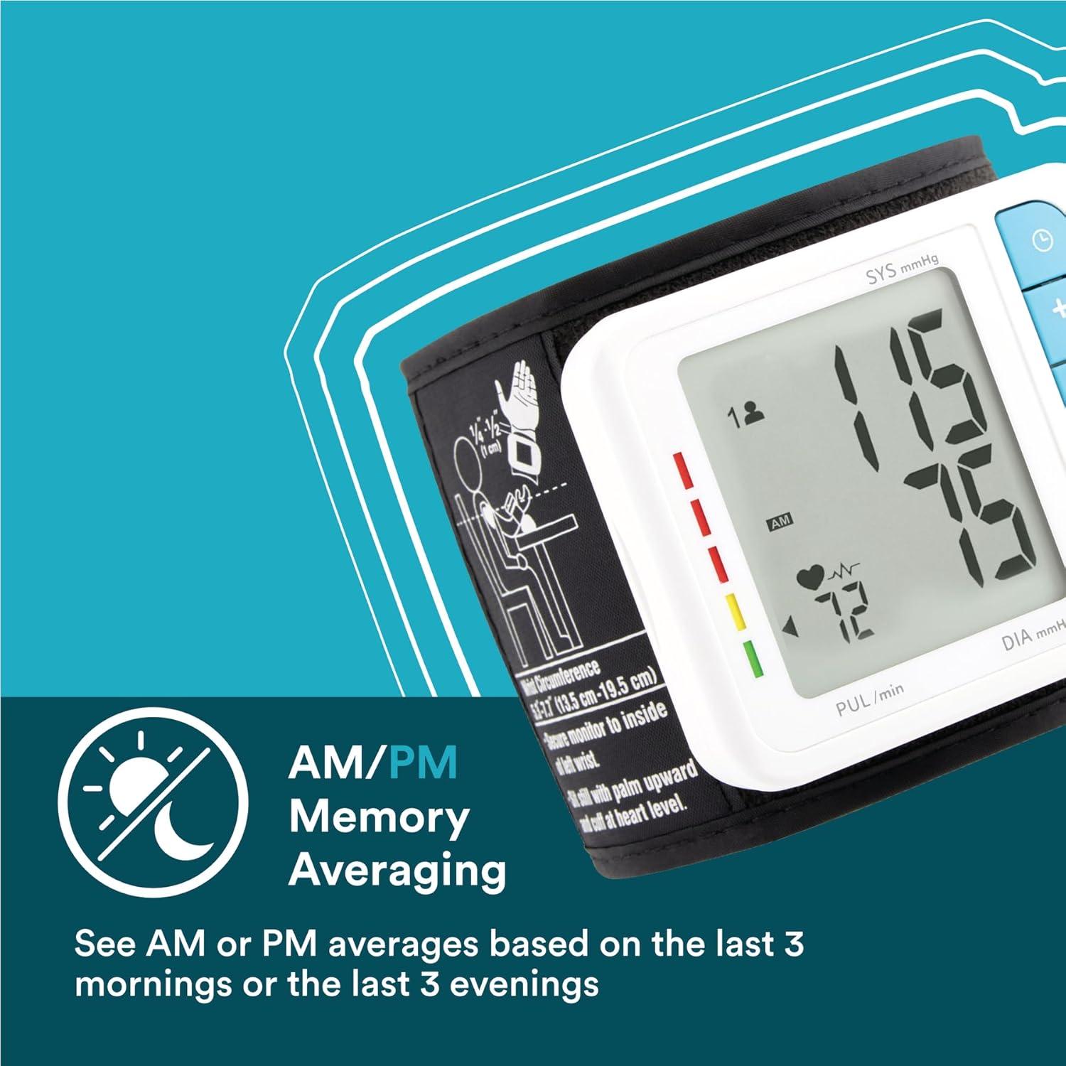 Monitor de Presión Arterial Homedics BPW-800BT-WT Inalámbrico