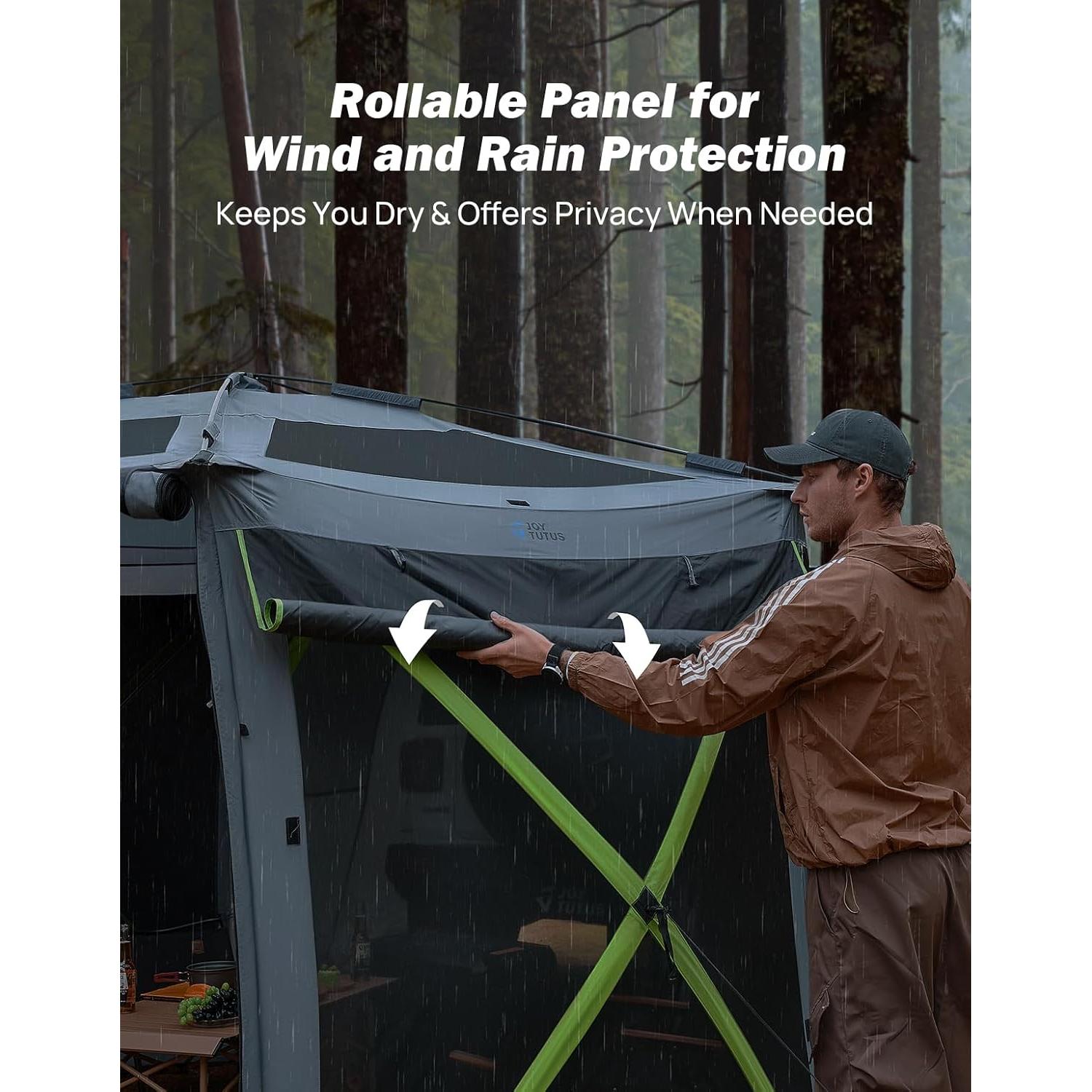 Tienda SUV JOYTUTUS 11x11 pies para Camping y Acampar