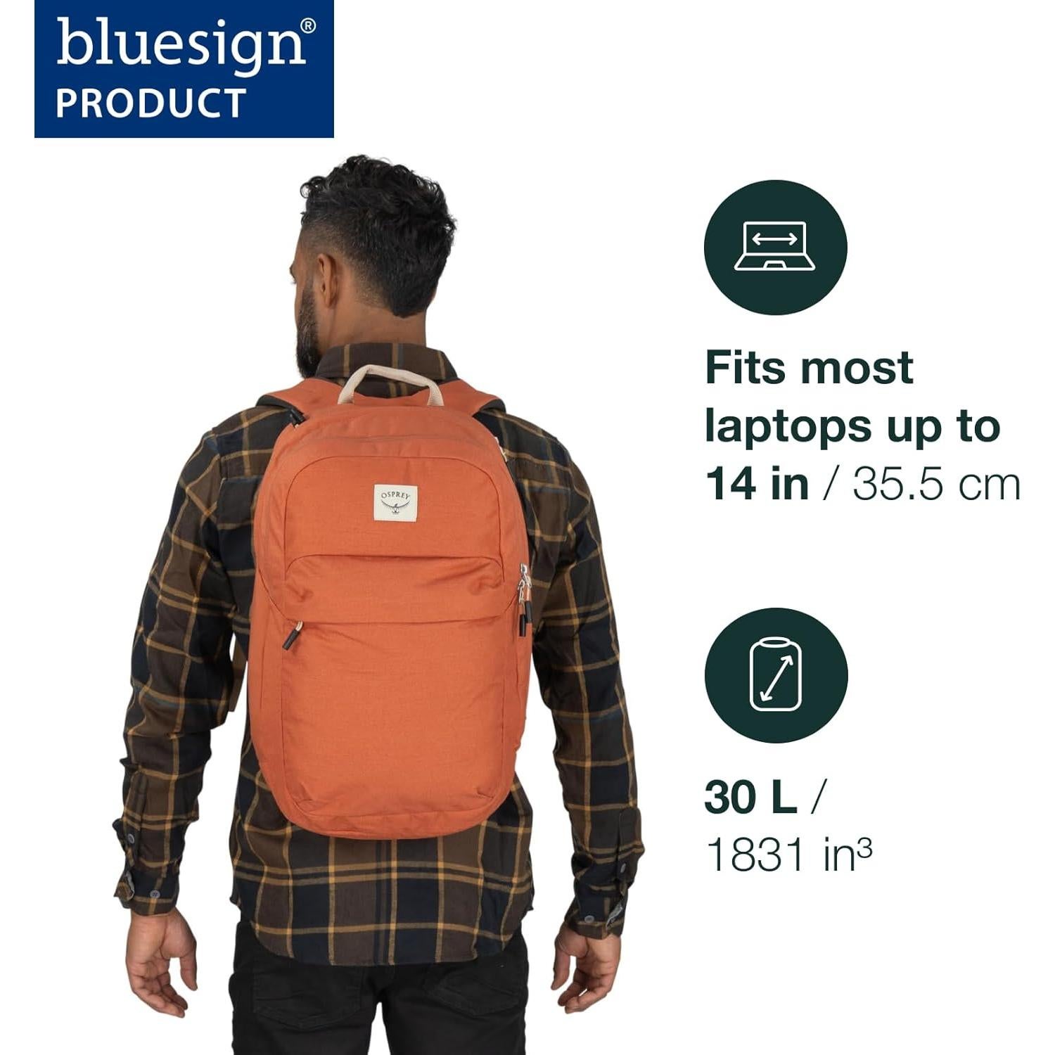 Mochila Osprey Arcane Unisex 47L con Compartimento para Laptop 16"