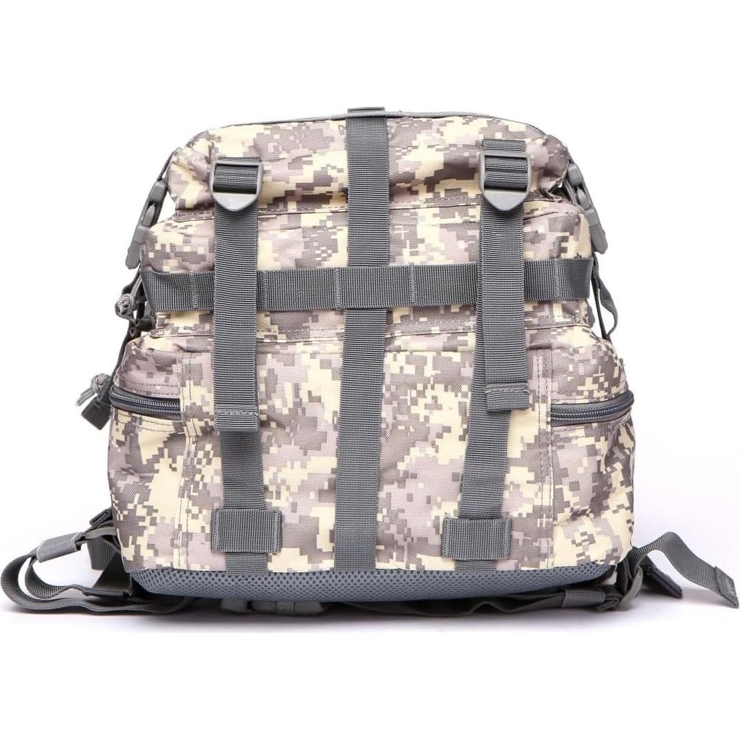 Mochila Táctica Militar THURAM 45L Impermeable Nylon Acu