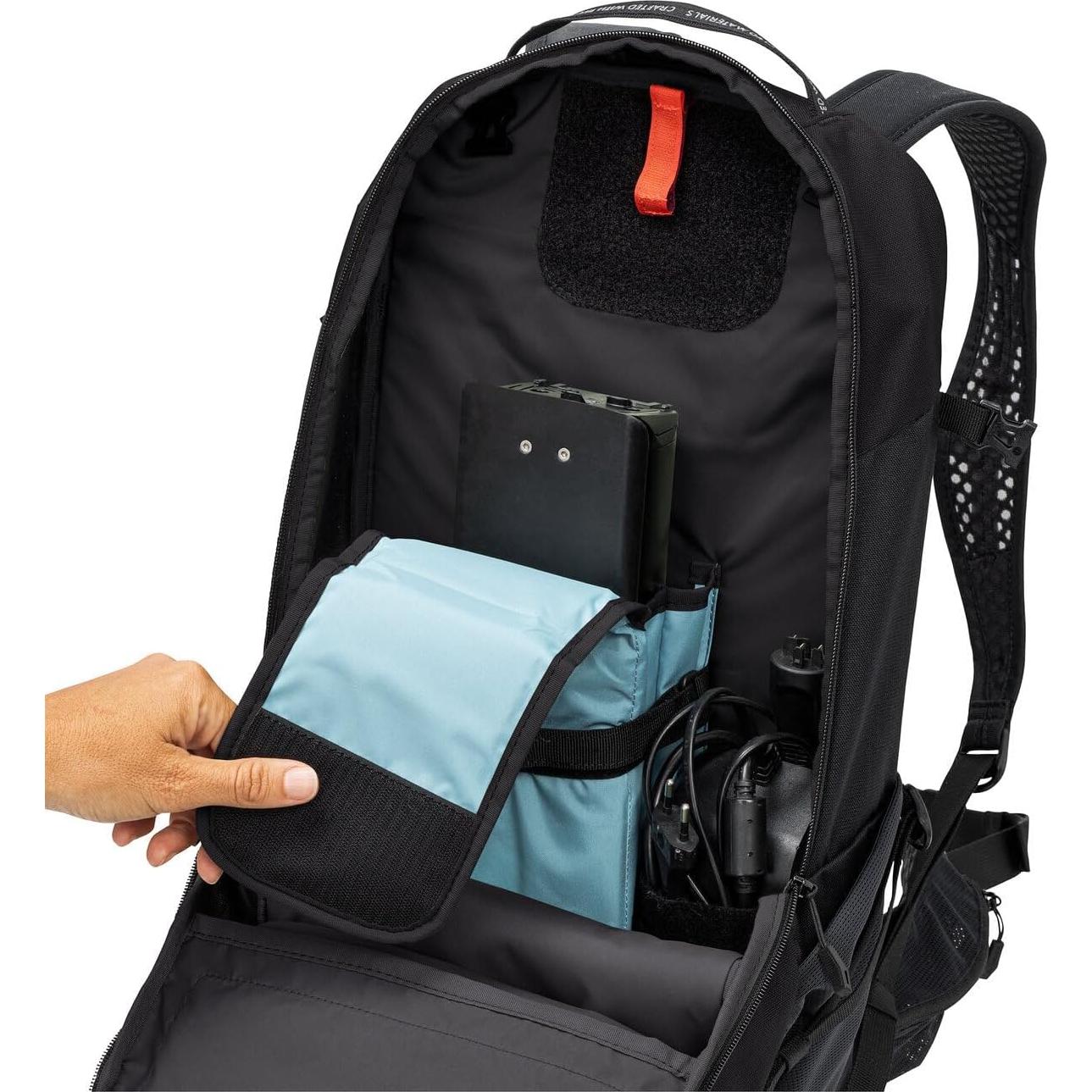 Mochila para Bicicleta de Montaña VAUDE 14L Negra