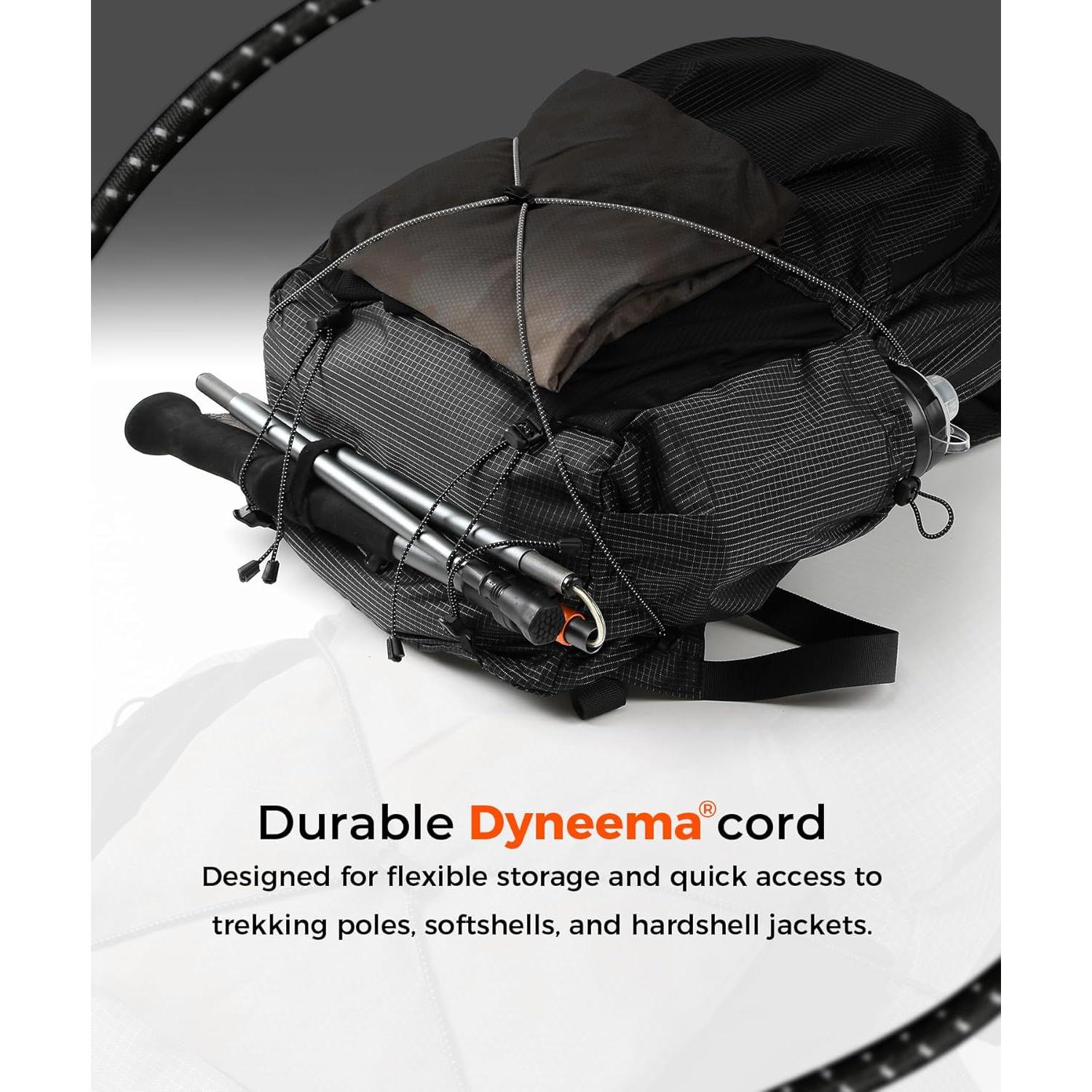 Mochila Impermeable para Laptop 14" Unisex Negra 20L