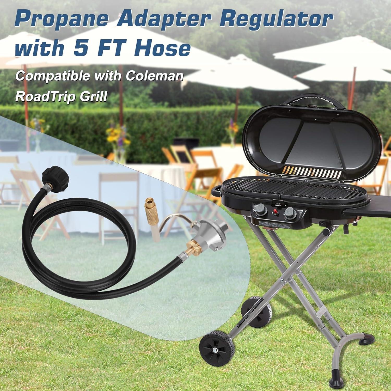 Regulador de Parrilla Ebusin con Manguera de 1.5m para Coleman