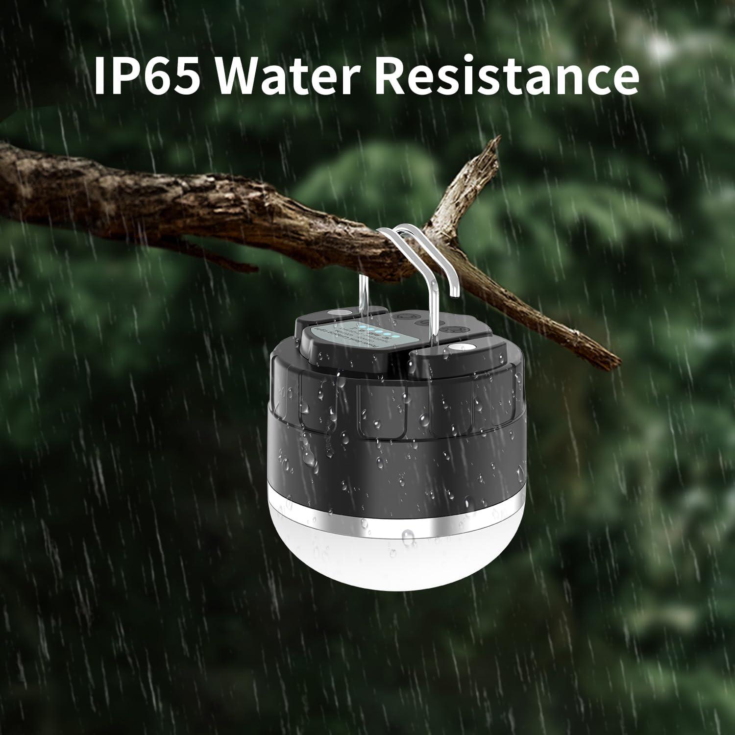 Linterna LED Recargable KEIWRLIGHT con 13 Modos y Banco de Energía