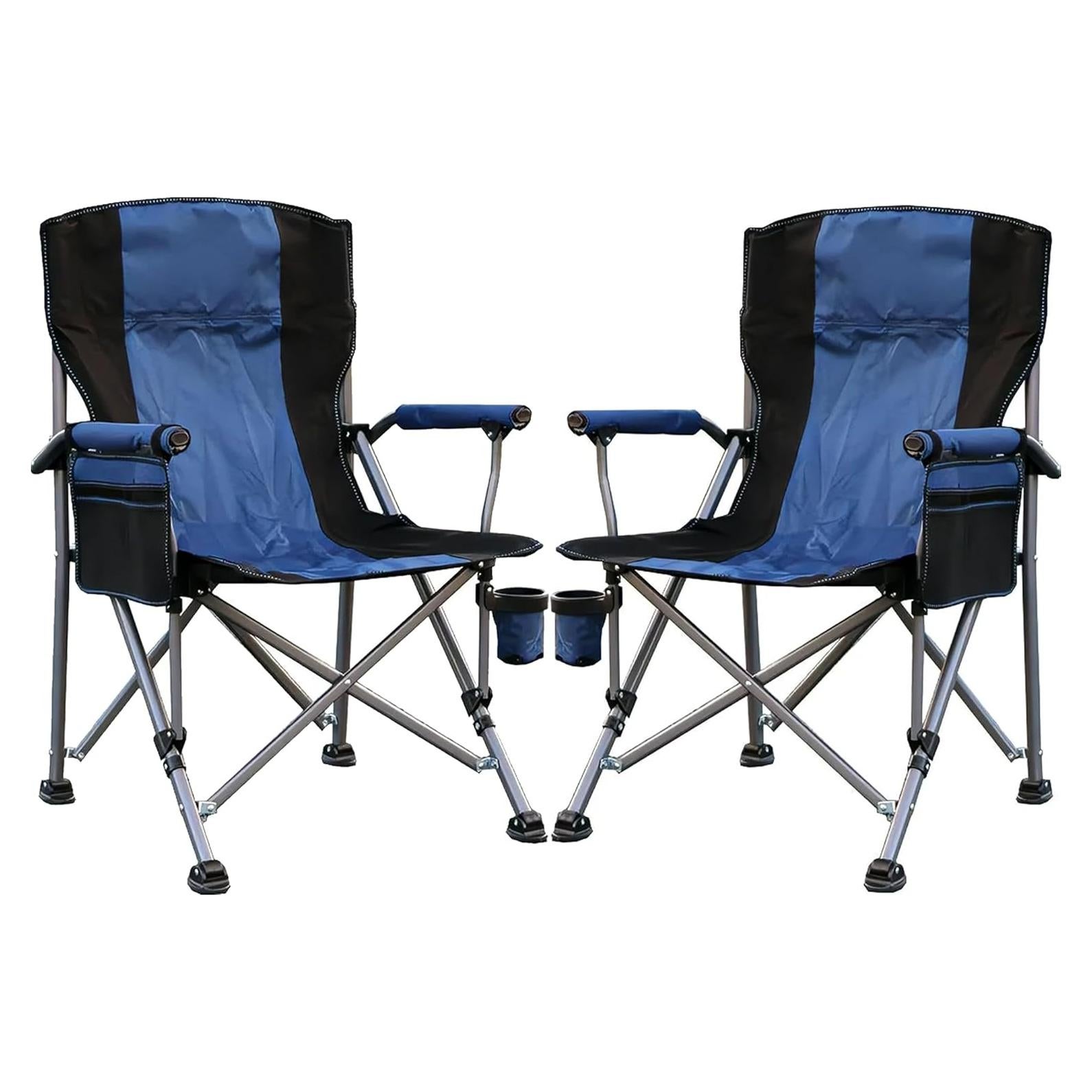 Silla de Camping Plegable MARCA SWALLOW Azul 158.76 kg