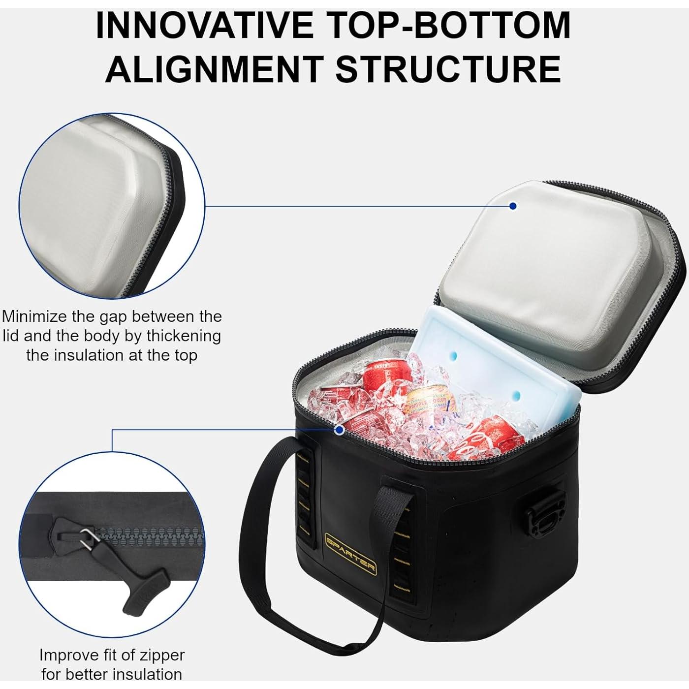 Enfriador Suave SPARTER 11L a Prueba de Fugas para Camping