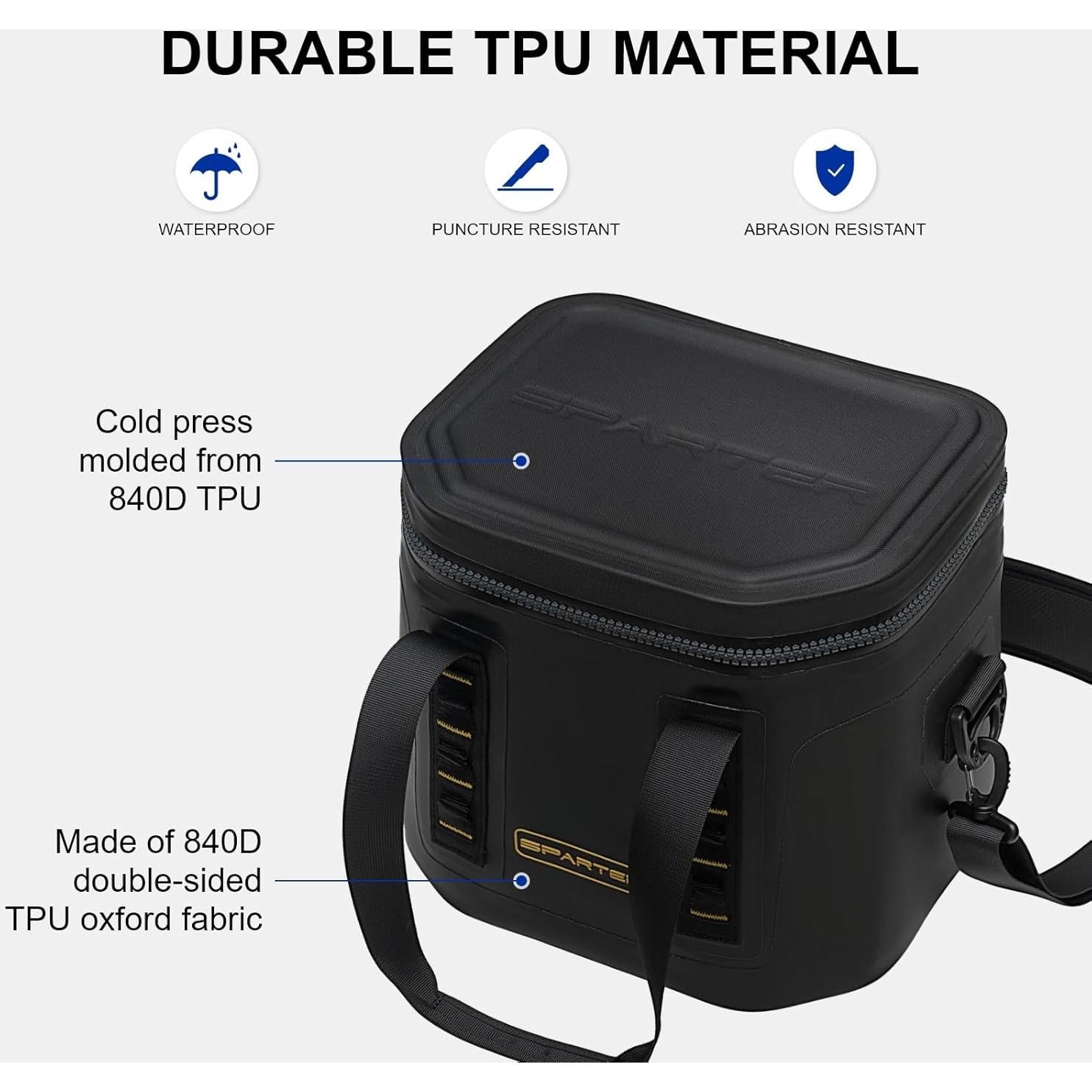 Enfriador Suave SPARTER 11L a Prueba de Fugas para Camping