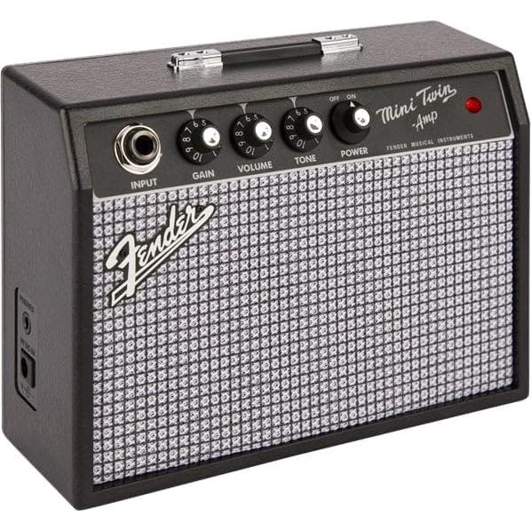 Amplificador de guitarra eléctrica Fender Mini 65 Twin-Amp, 1W