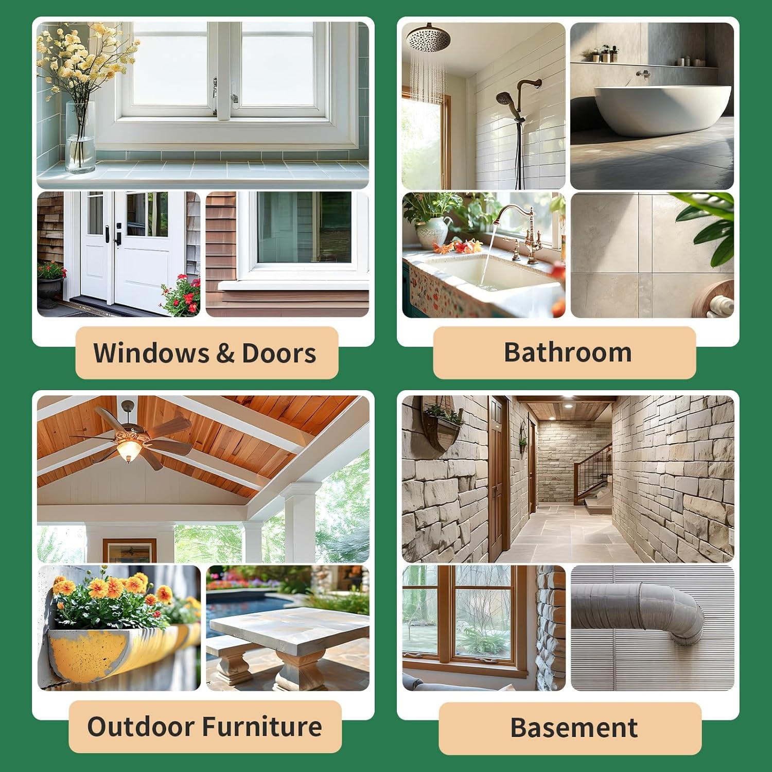 Sellador Impermeable Transparente YKF 12 Oz para Fugas