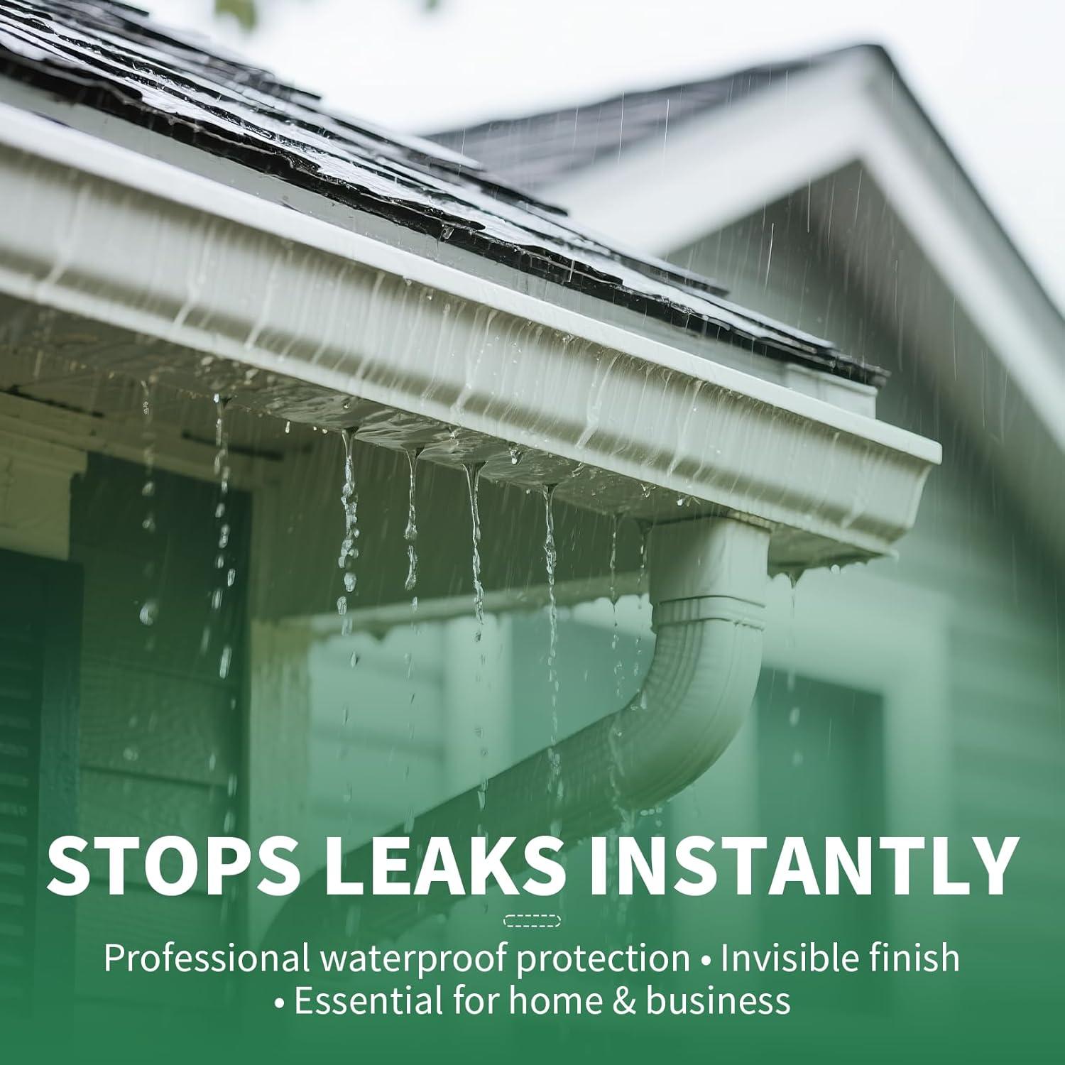 Sellador Impermeable Transparente YKF 12 Oz para Fugas