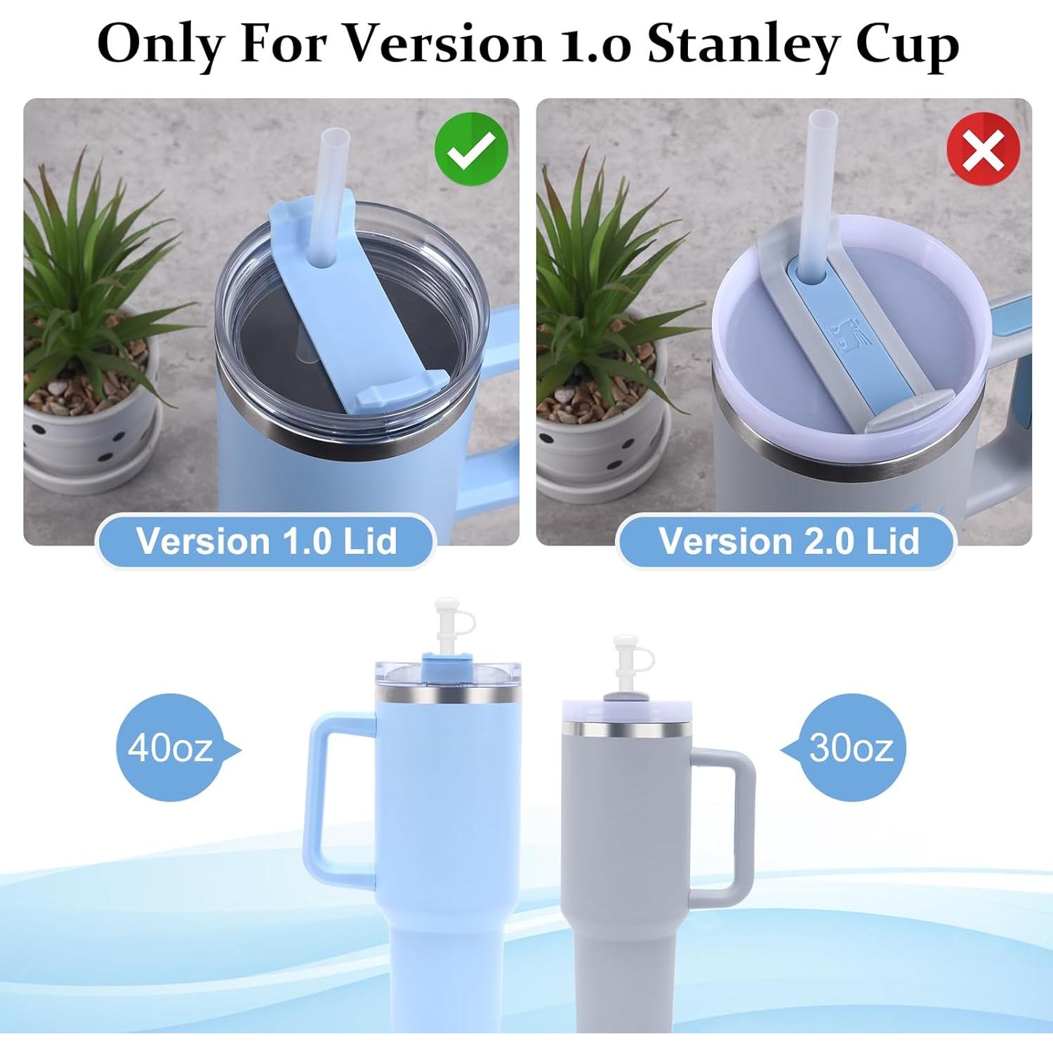 Tapones Antiderrame Raymall para Stanley 30oz y 40oz 1.0 - 8 Piezas