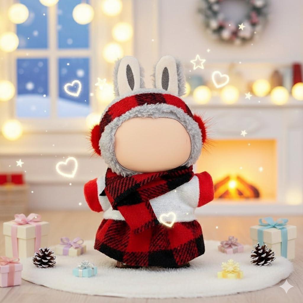 Disfraz Oficial de Policía Conejo Labubu - Set 17cm