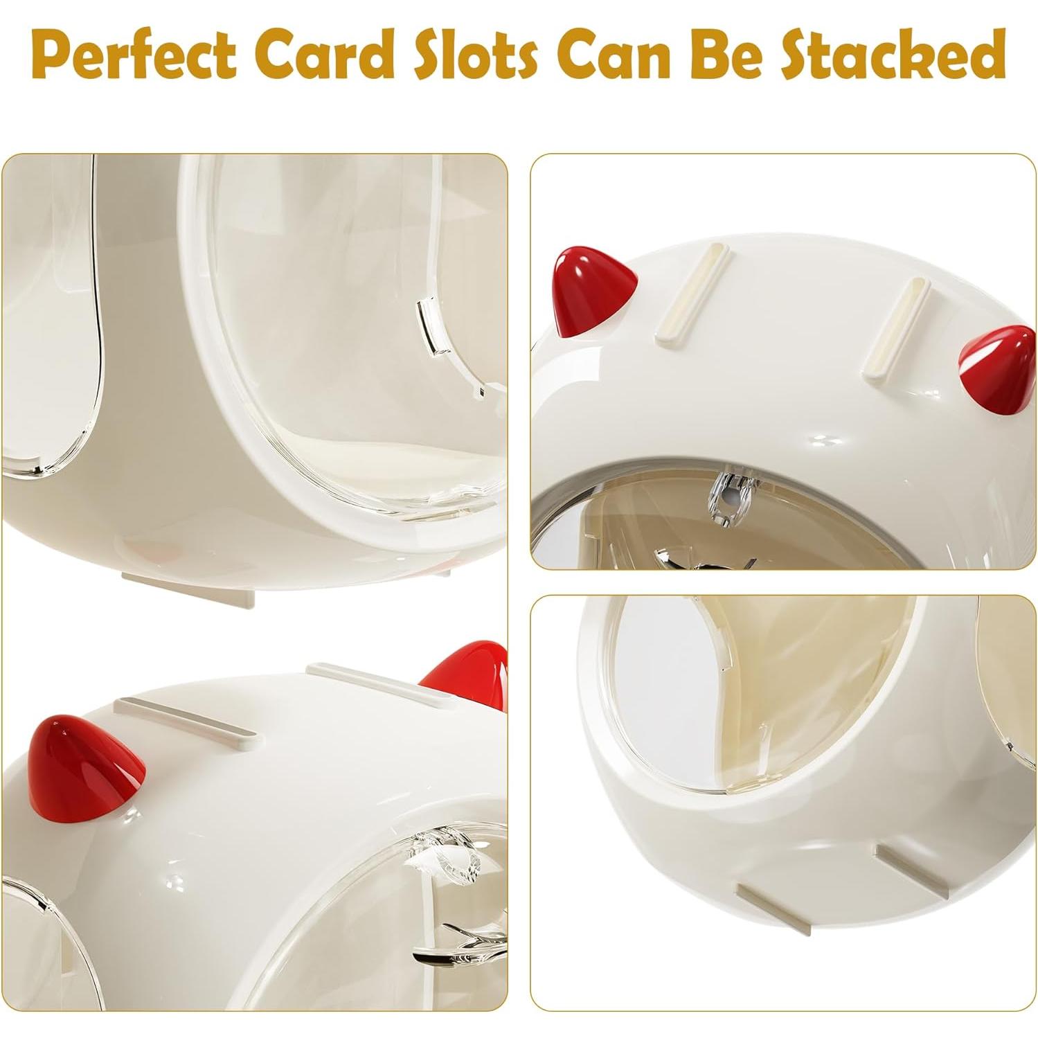 Caja de Almacenamiento LUTITASD Cápsula Espacial Azul 14.7x14.5x11.7 cm