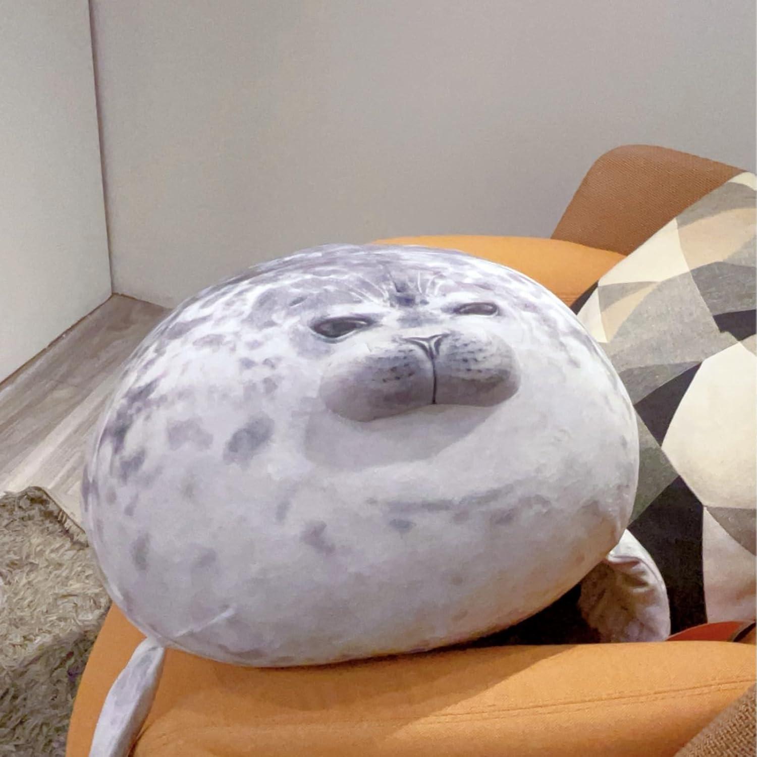 Almohada Foca Gorda LUXSIT 60.45 cm Suave y Abrazable