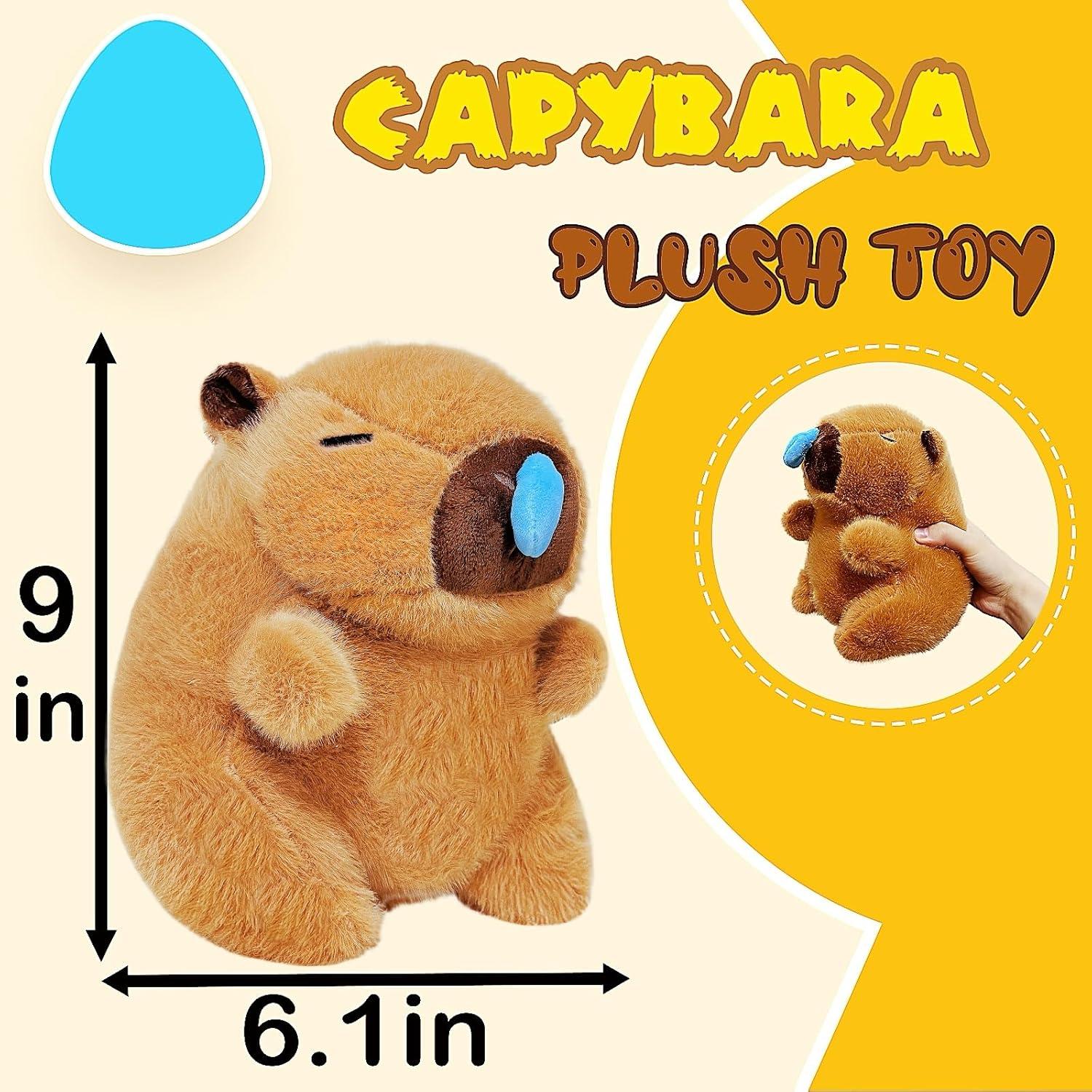 Juguete de Peluche Cuy Chubby Capybara 22.86 cm Kawaii