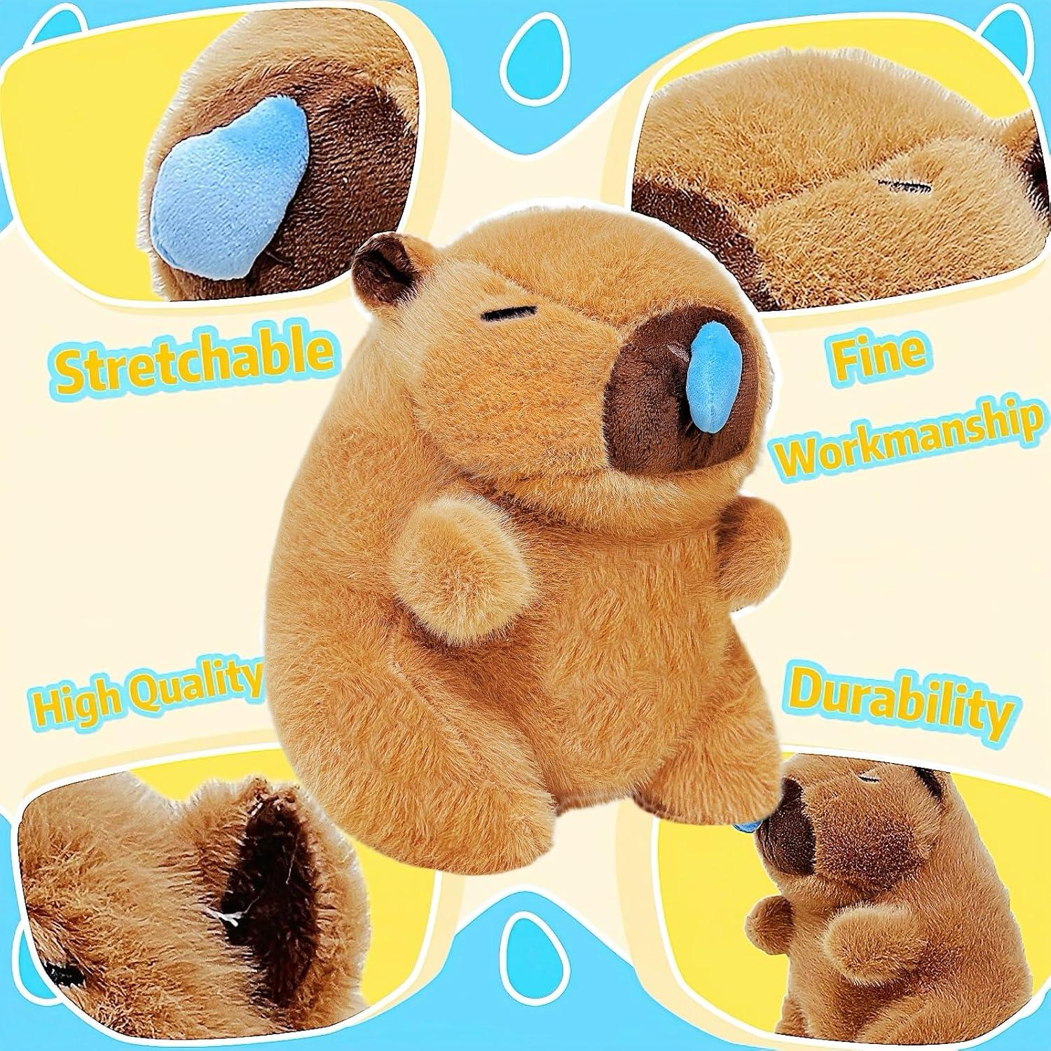 Juguete de Peluche Cuy Chubby Capybara 22.86 cm Kawaii