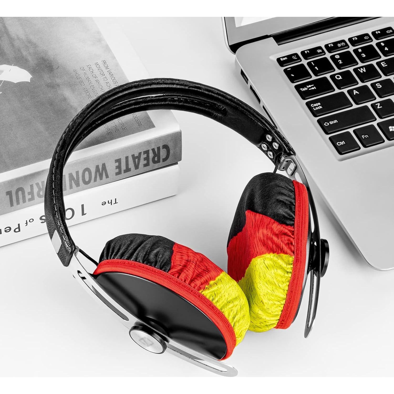 Geekria Fundas Lavables para Auriculares Circumaurales - 2 Pares