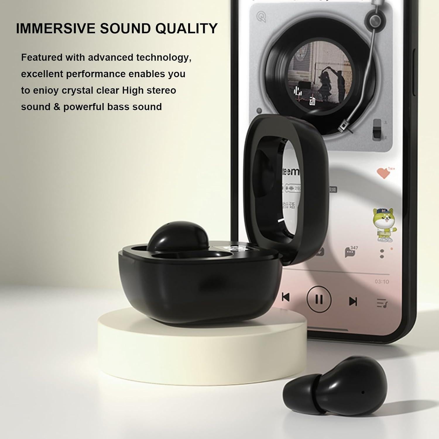 Auriculares Inalámbricos Mini Bluetooth SK19 - Cancelación Ruido