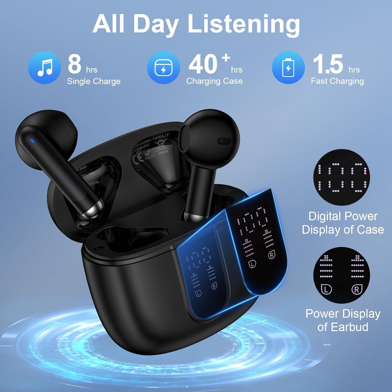 Auriculares Inalámbricos Bluetooth Samsung S25 Ultra 60H IP7