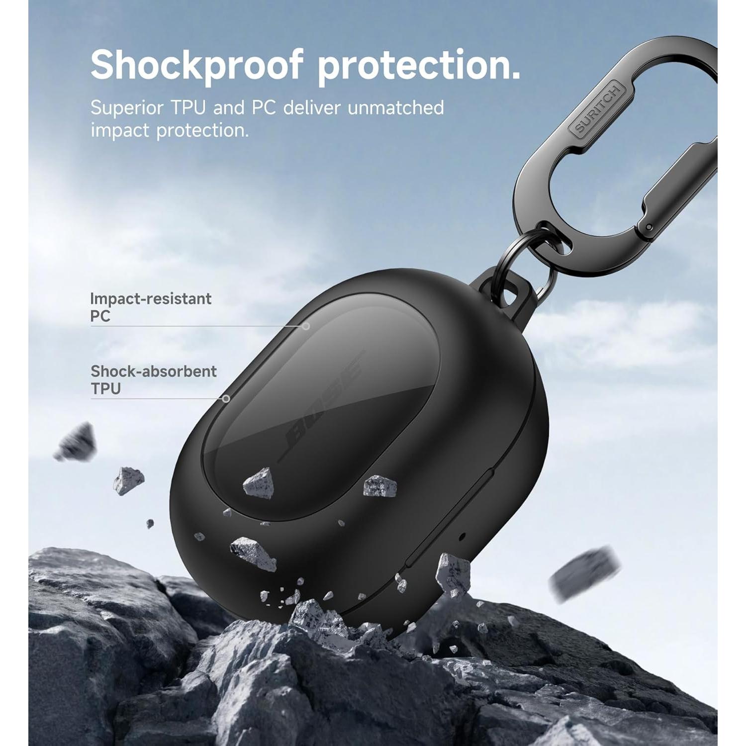 Funda Magnética SURITCH para Auriculares Bose QuietComfort 2024