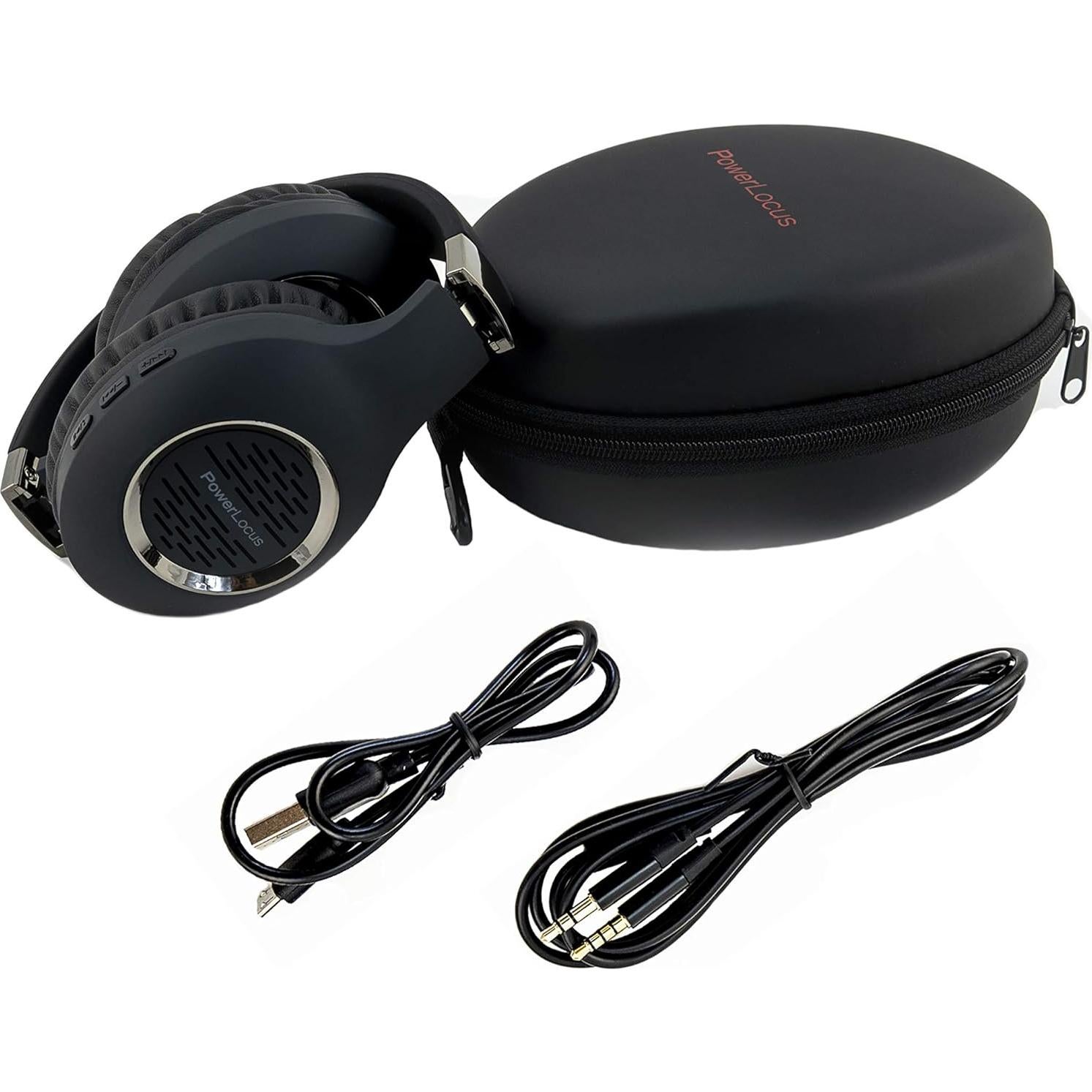 Auriculares Bluetooth PowerLocus P4 sobre la oreja, 30h batería