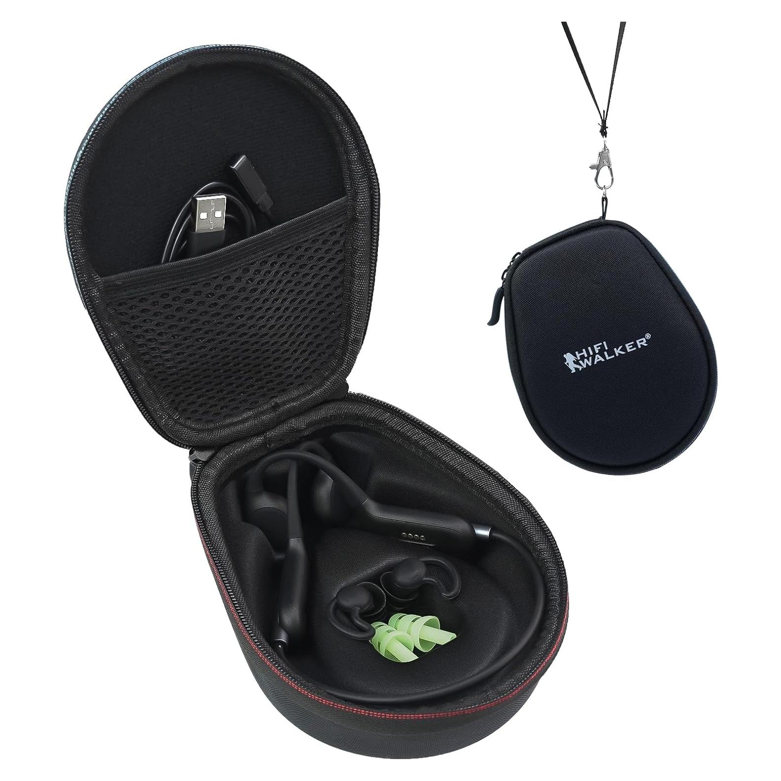 Funda Dura para Auriculares HIFI WALKER T10 Air - Negro