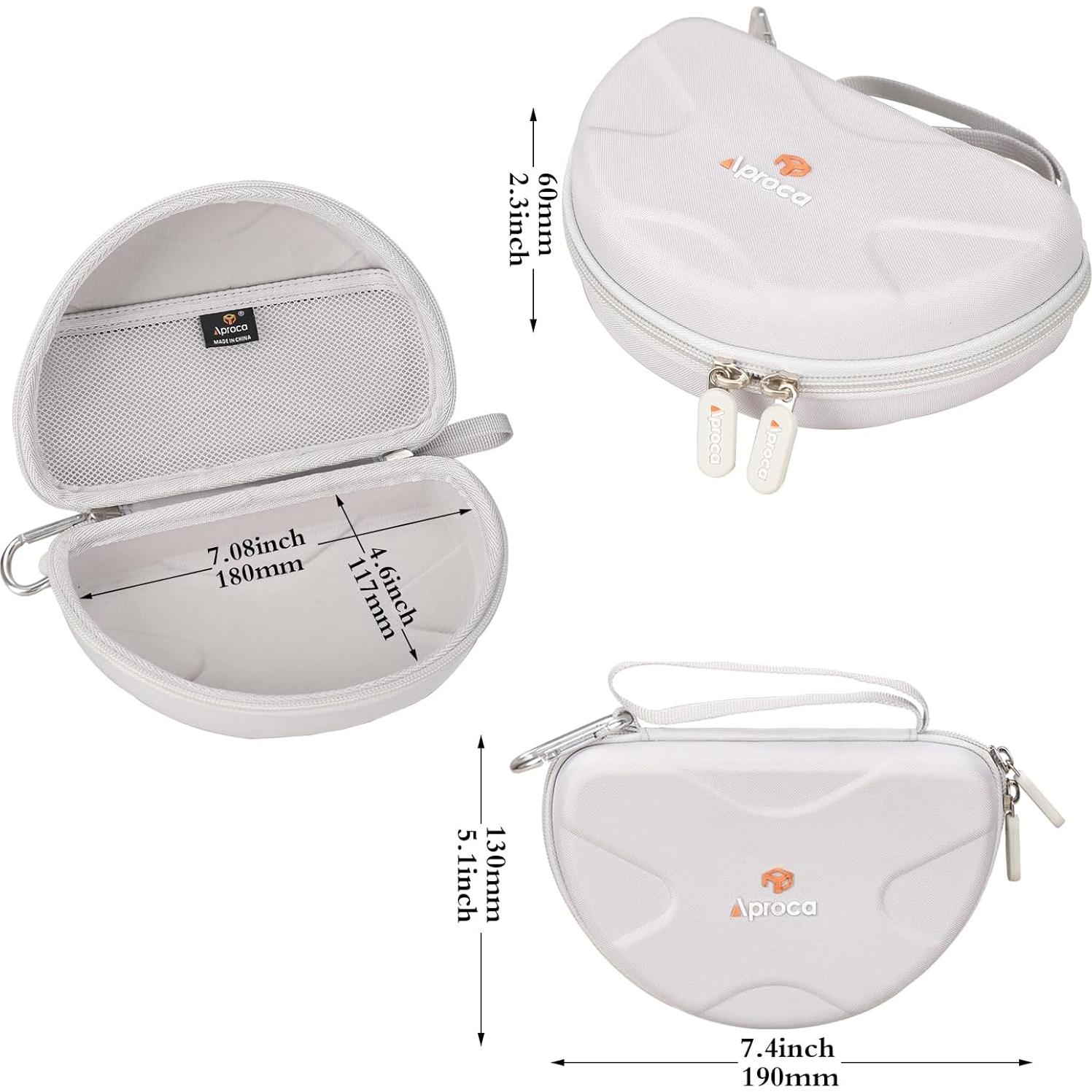 Funda Dura Portátil Aproca Gris para Auriculares Sony ZX Series