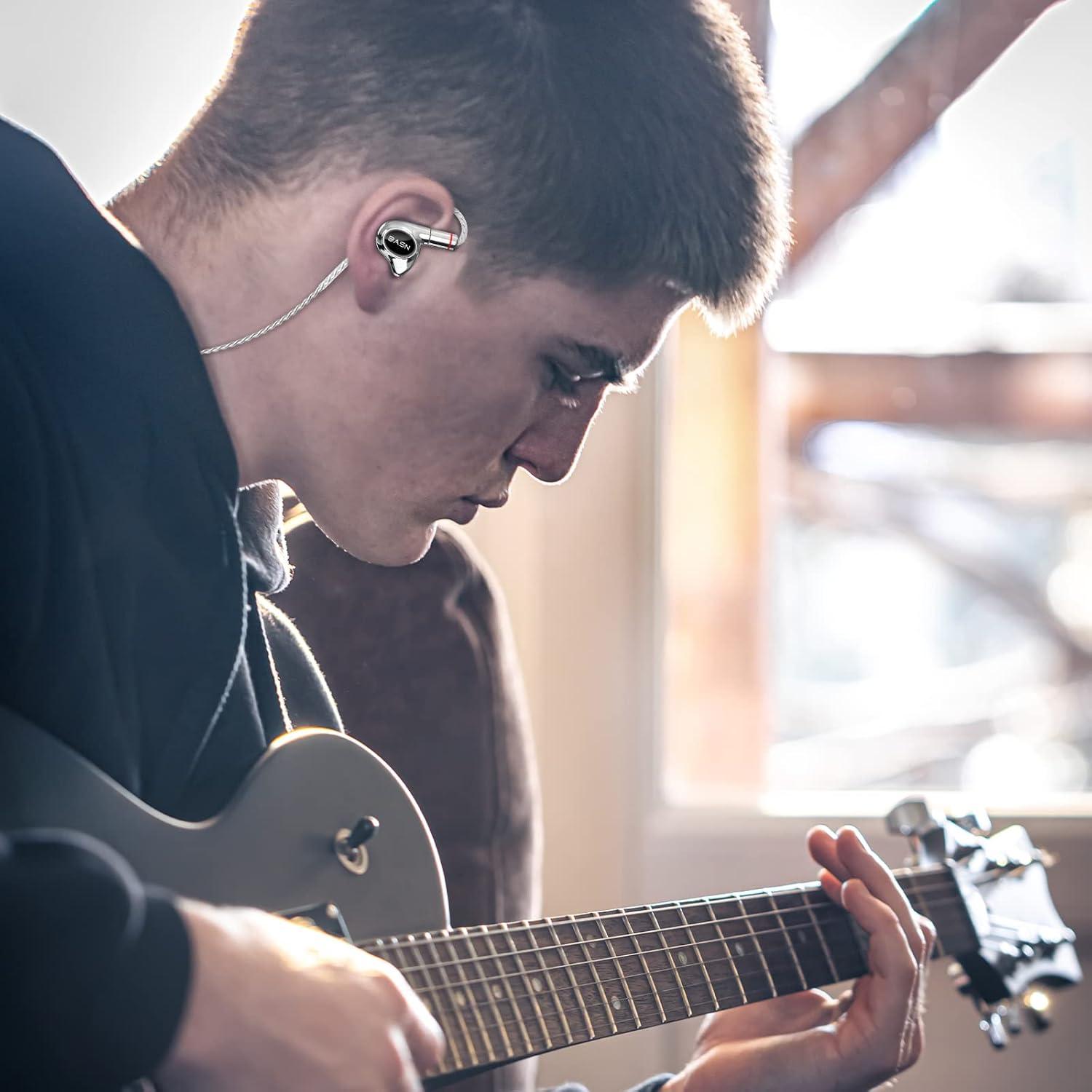 Auriculares In-Ear BASN Metalen PRO con Aislamiento de Ruido