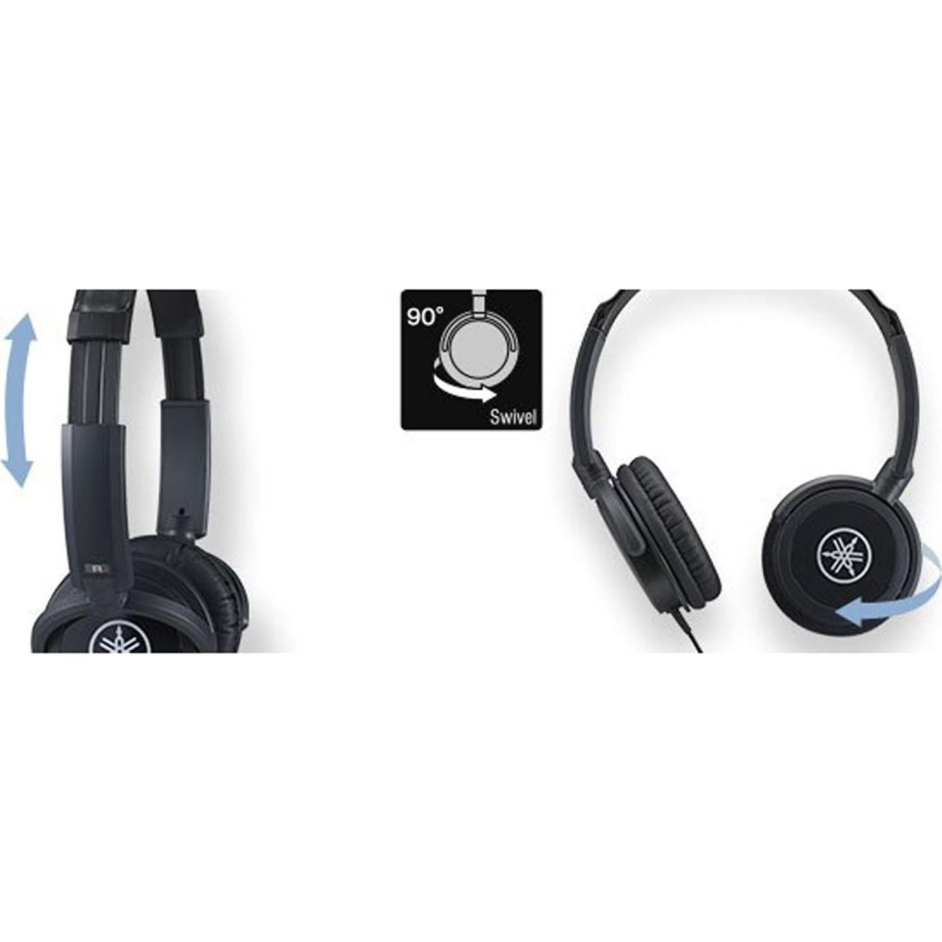 Auriculares Yamaha HPH-100, Sonido Claro y Graves Profundos