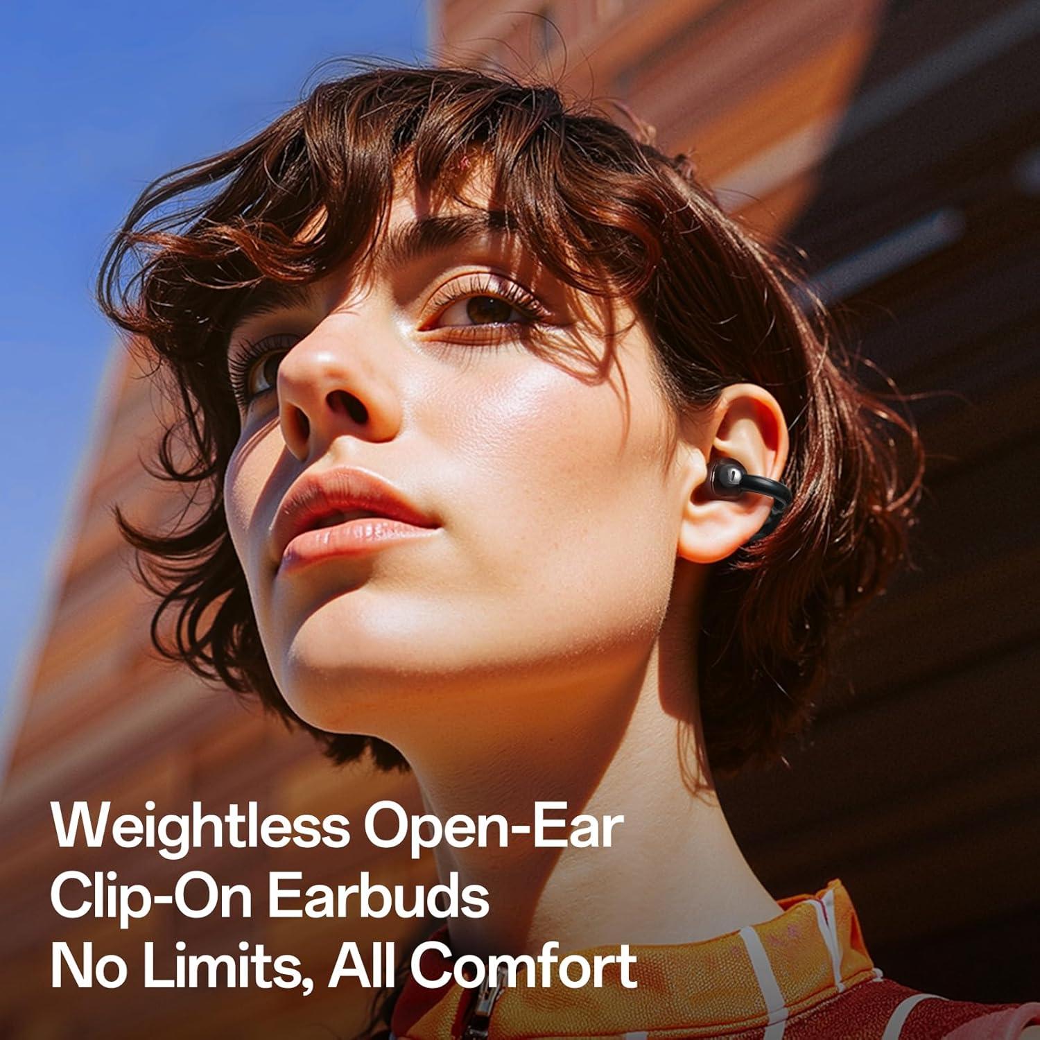 Auriculares Inalámbricos OpenRock E - Bluetooth 6.0, 28h Batería