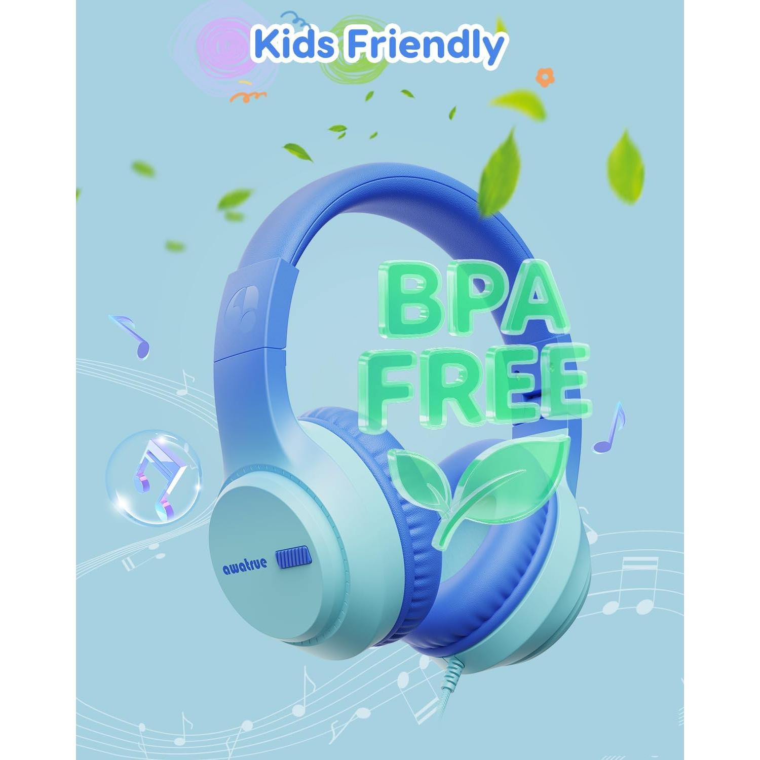 Auriculares Intraaurales para Niños AwaTrue HK07 Azul 230g