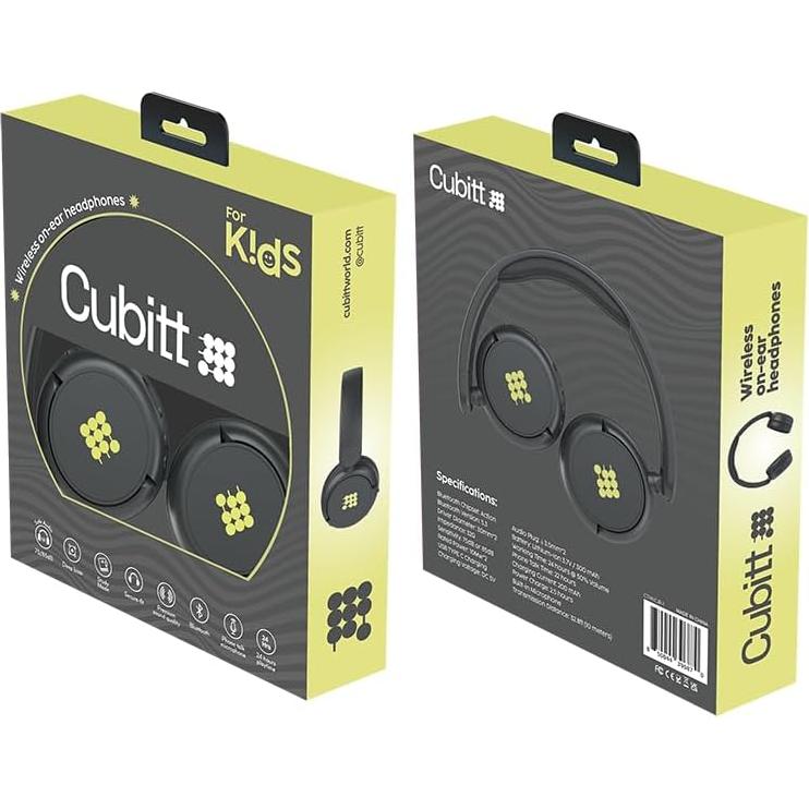 Auriculares Inalámbricos Cubitt para Niños, Bluetooth 5.3, 24h